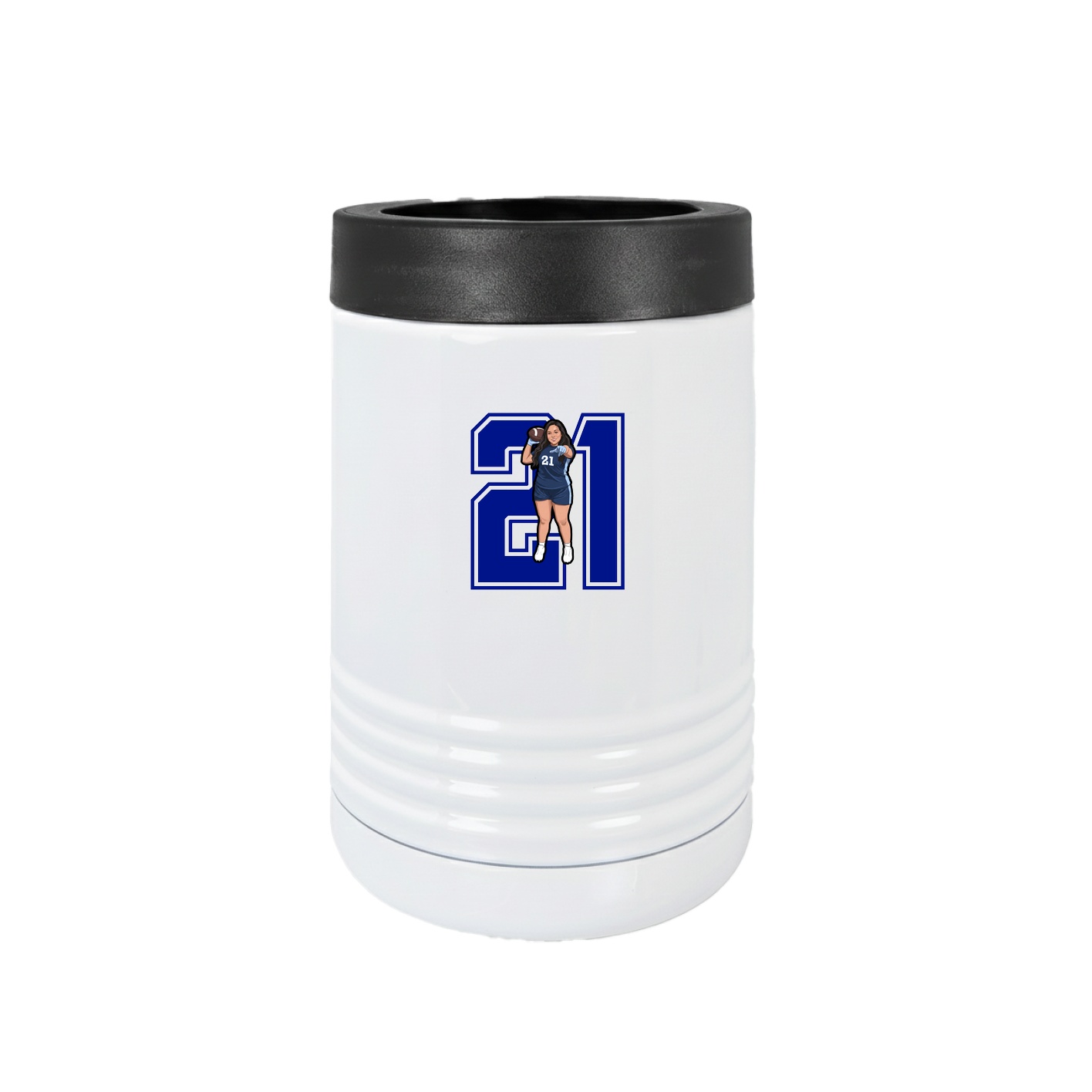 Beverage Holder — Number in White