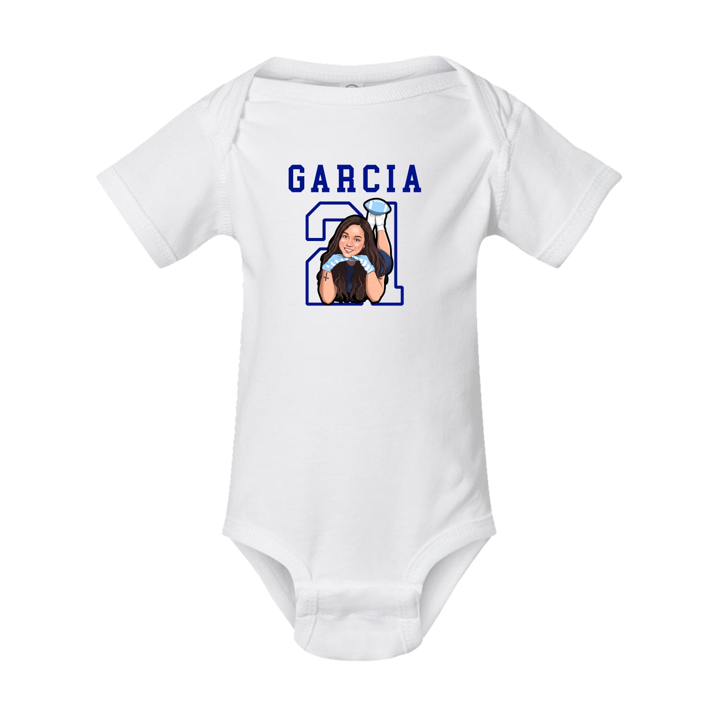 Baby Onesie — Shirsey in White