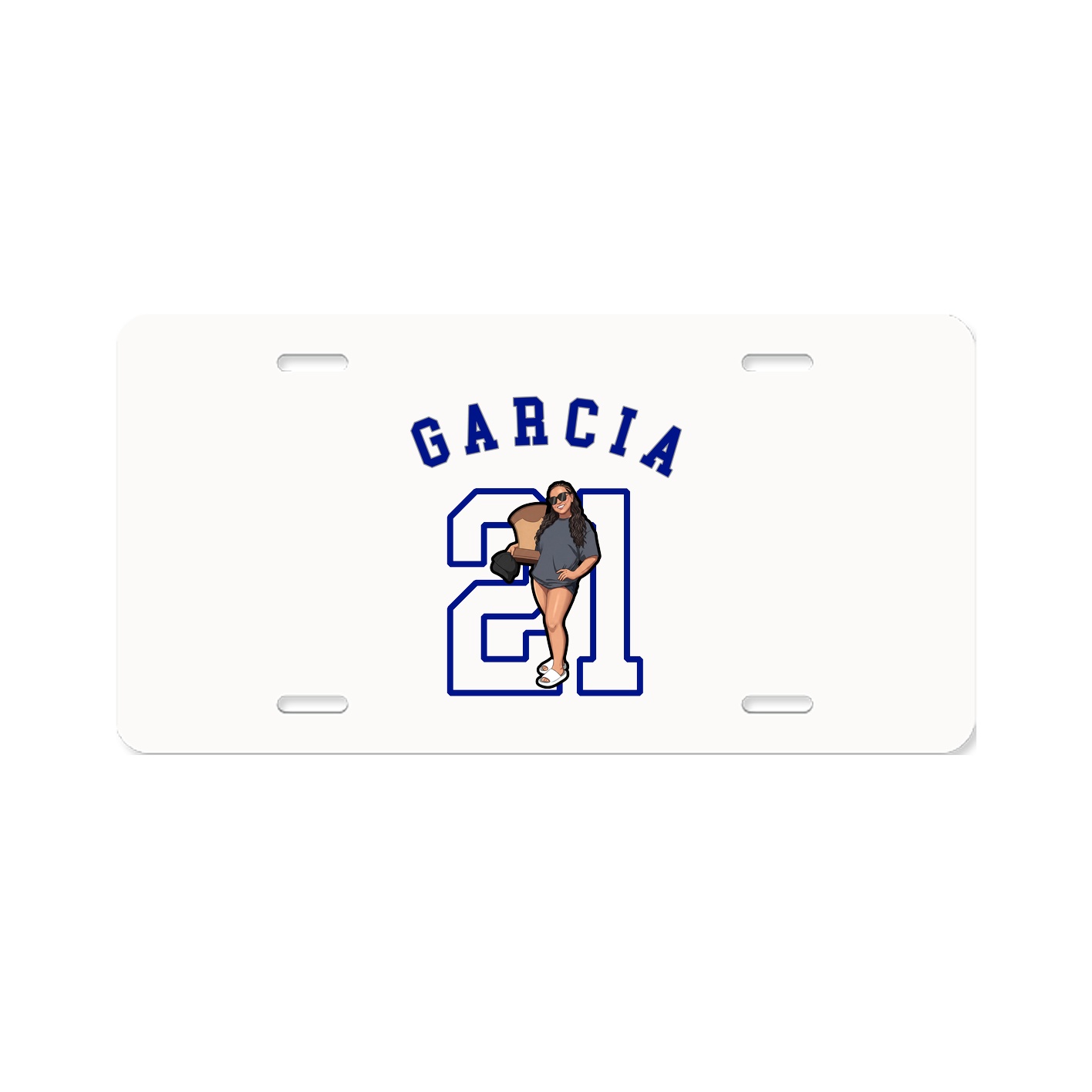 License Plate — Shirsey Arch in Classic