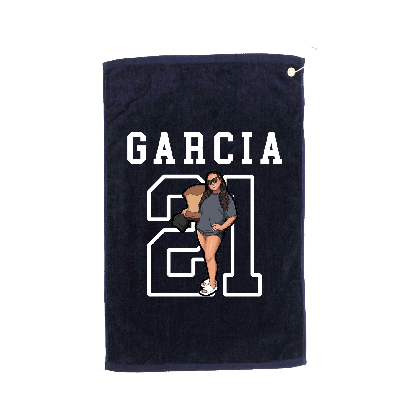 Golf Towel — Shirsey in Navy
