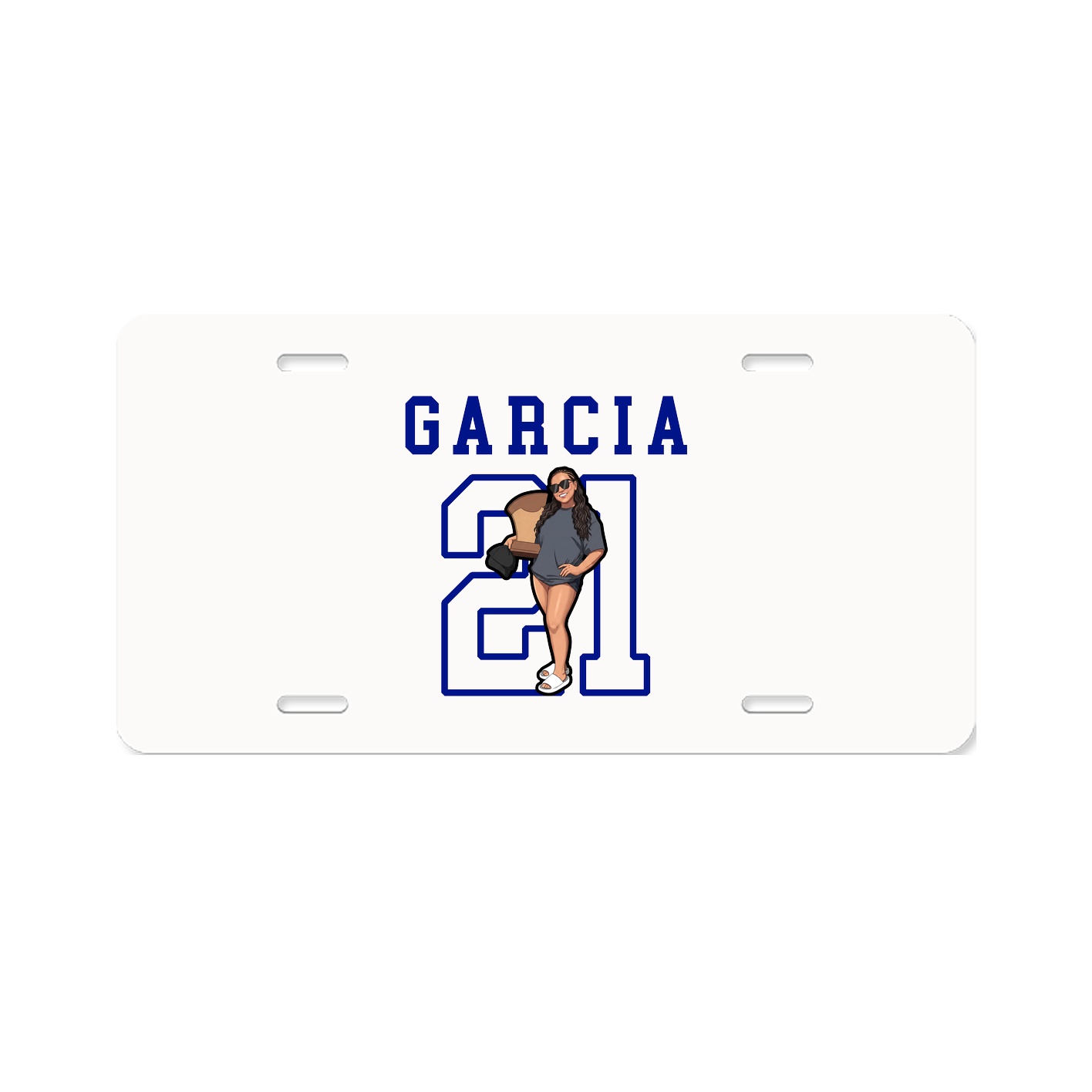 License Plate — Shirsey in Classic