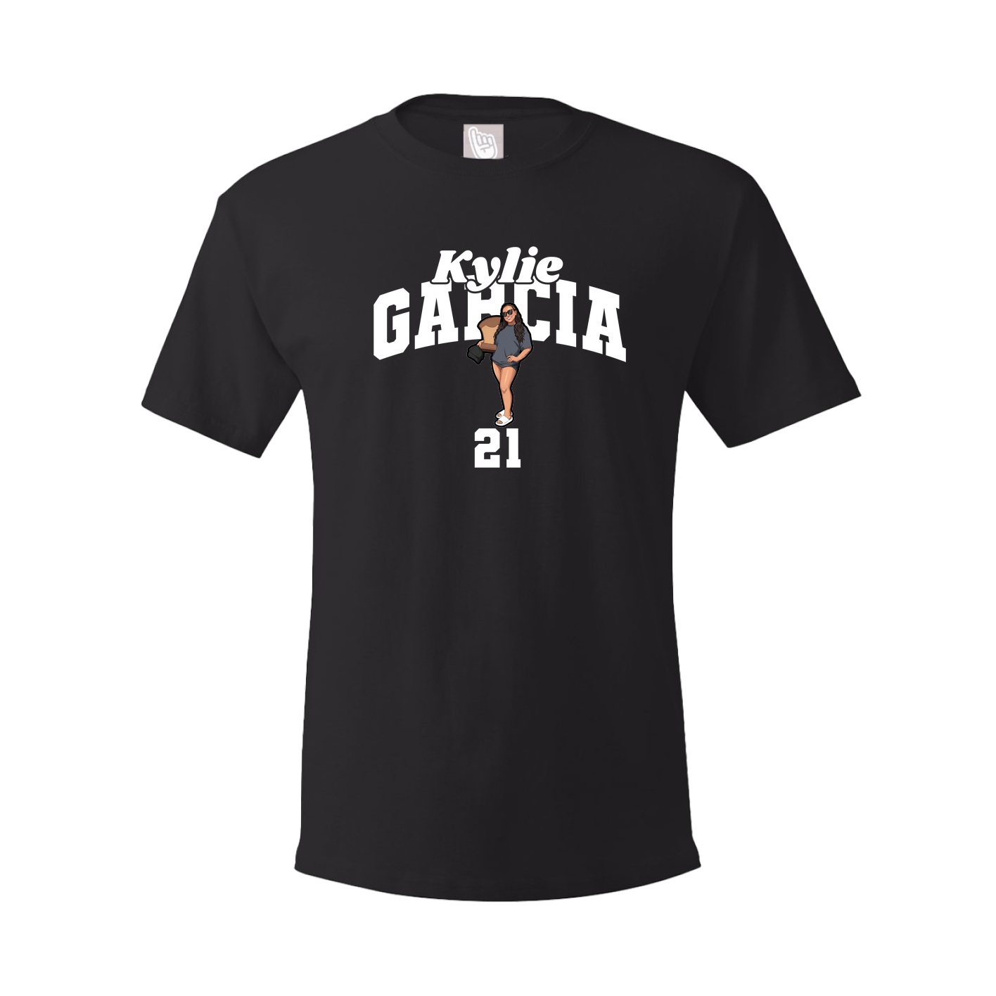 Tee — Signature Arch in Black