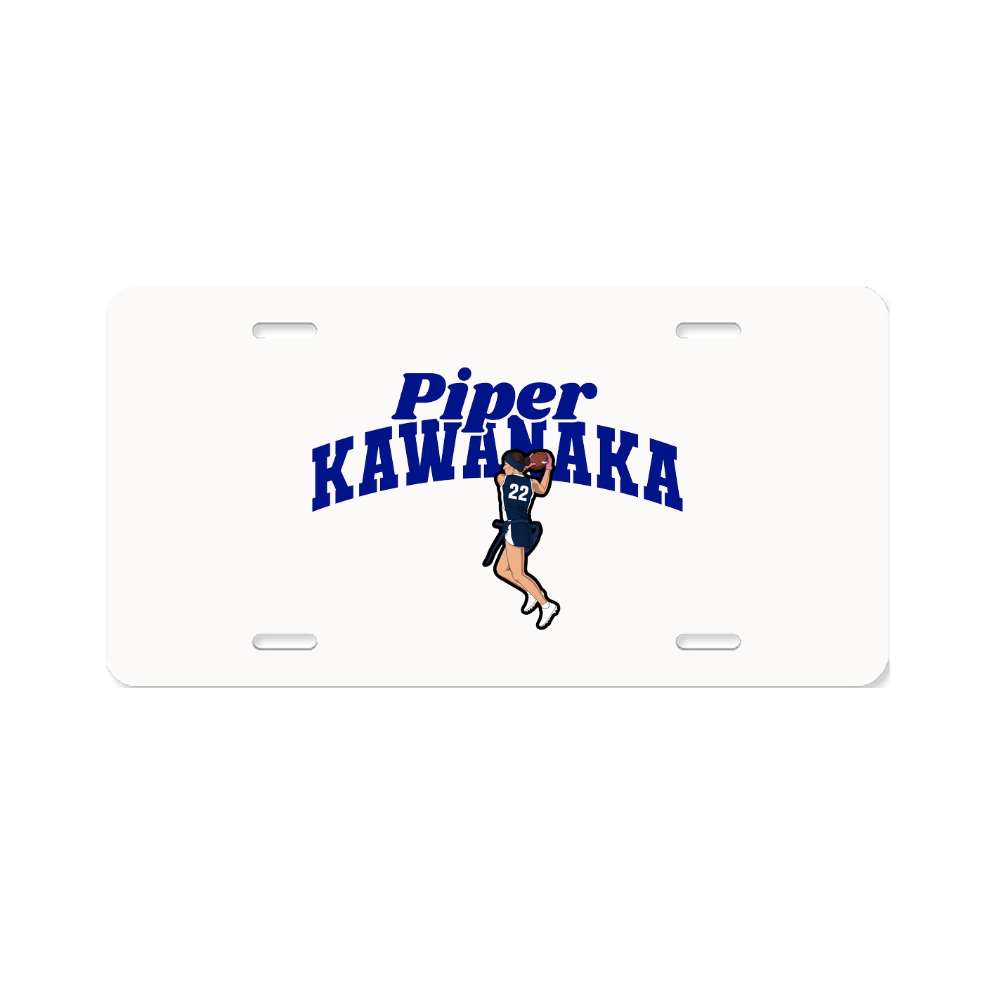 License Plate — Signature Arch in Classic