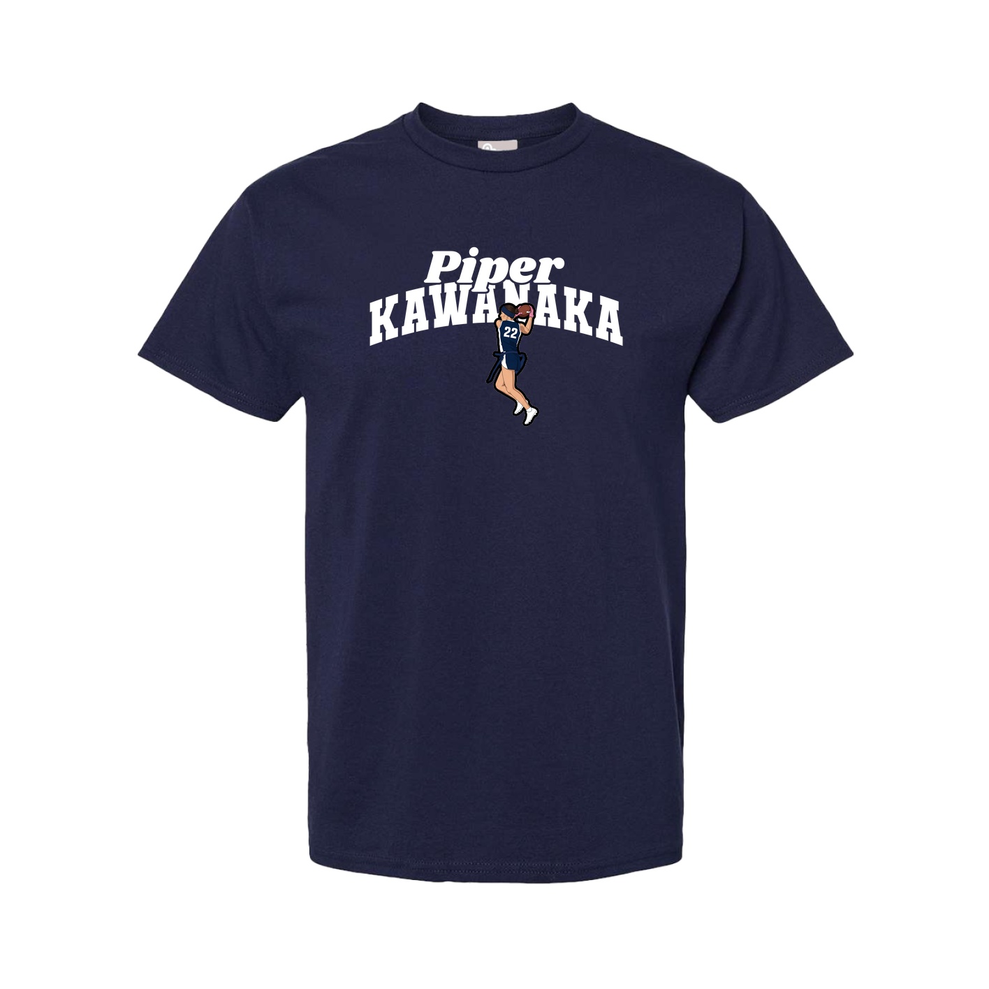 Tee — Signature Arch in Navy