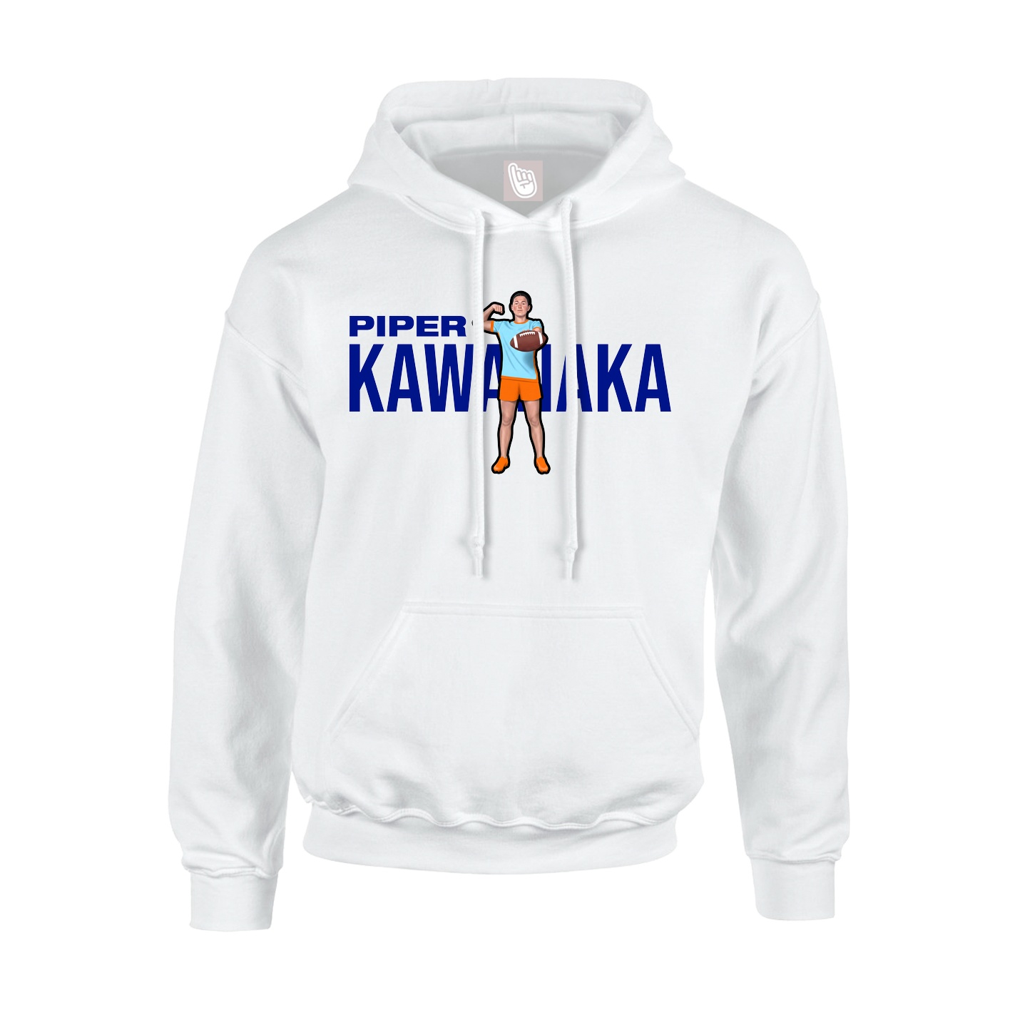 Hoodie — Player Name in White