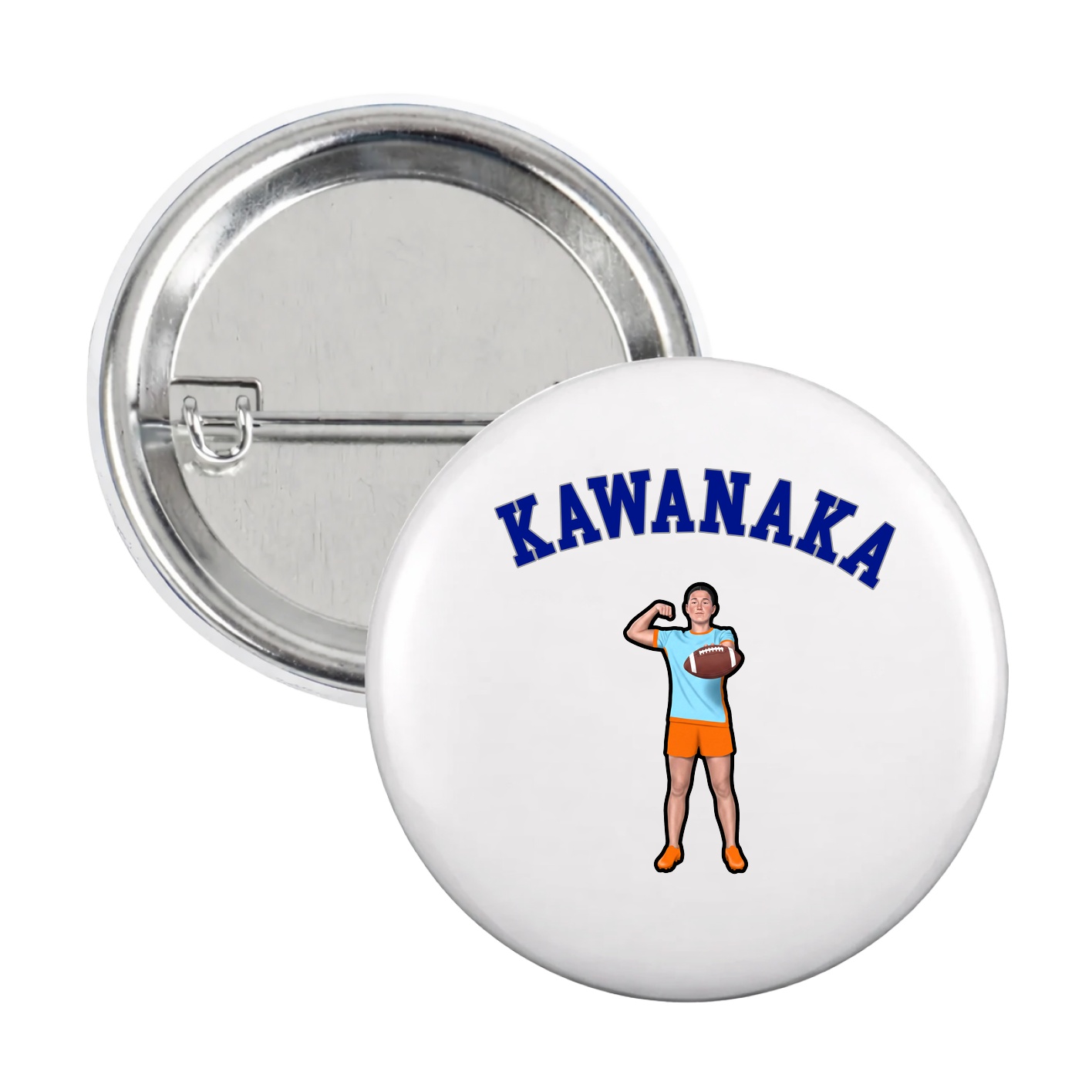 Game Day Button — Shirsey Arch in White