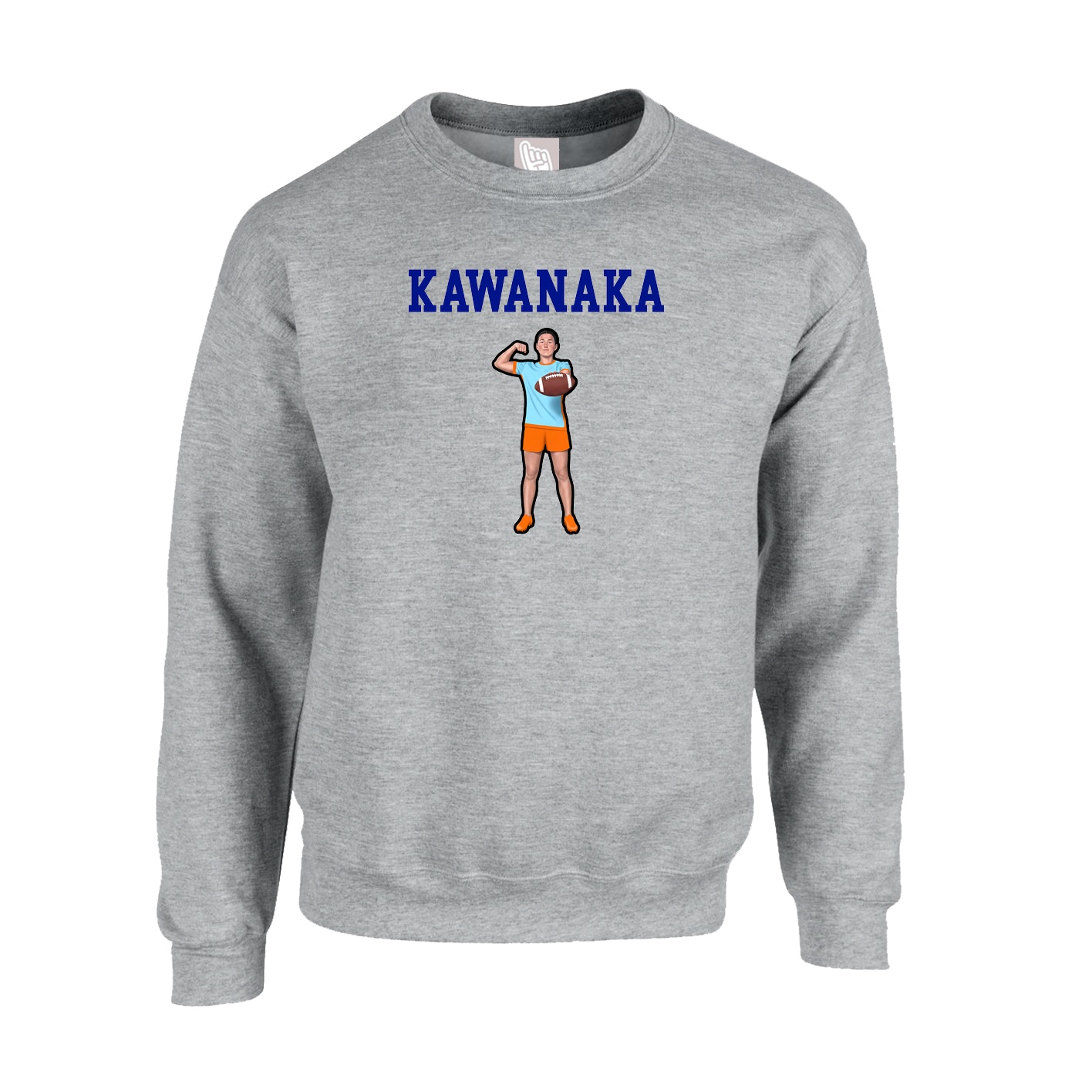 Fleece Crew — Shirsey in Grey