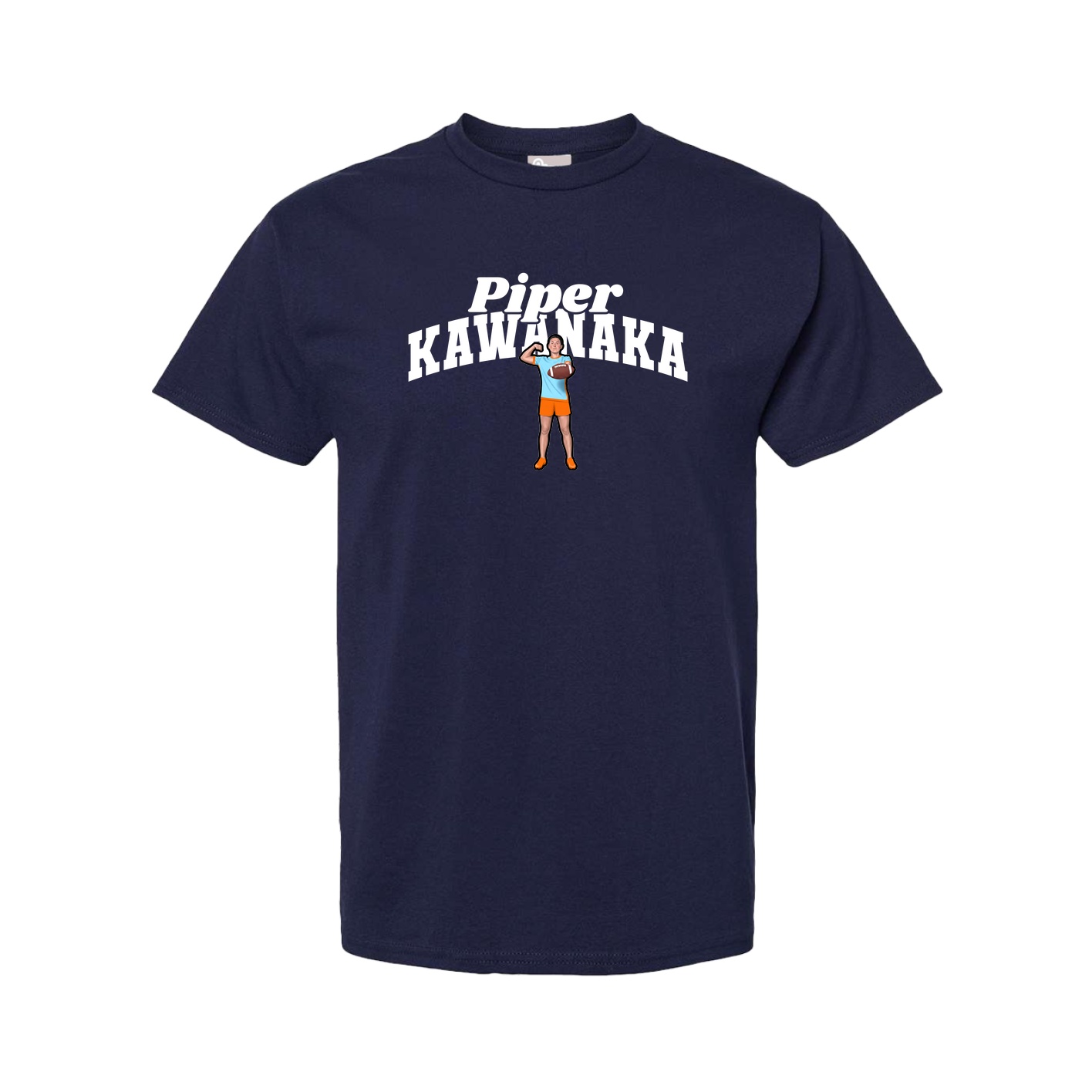 Youth Tee — Signature Arch in Navy