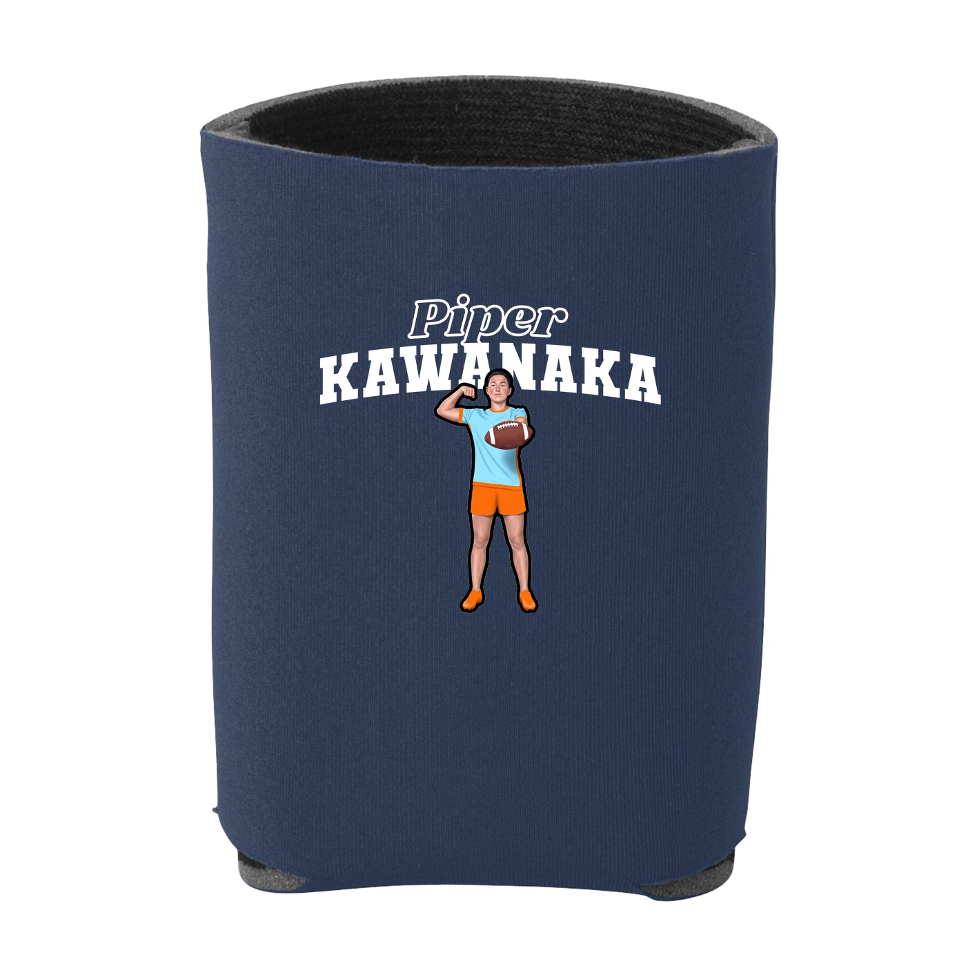 Can Holder — Name Arch in Navy