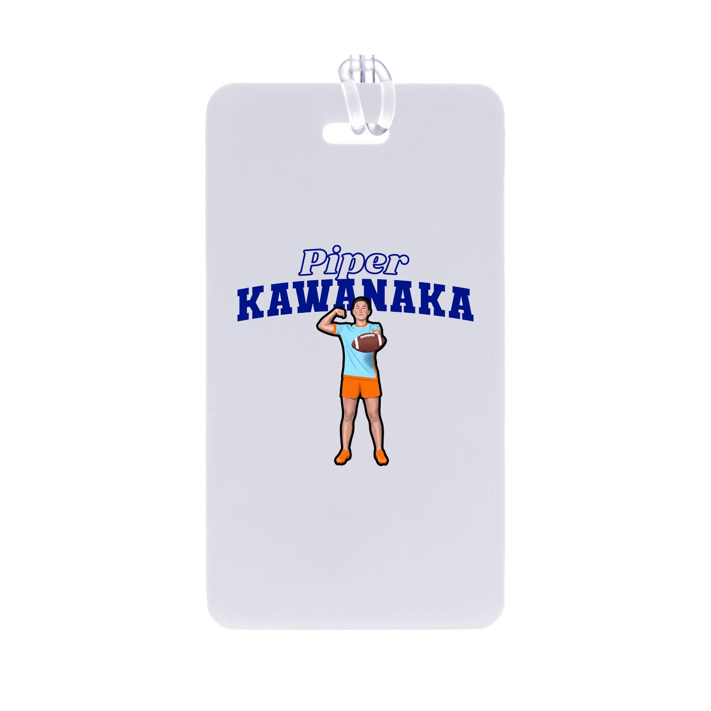 Bag Tag — Name Arch in Classic