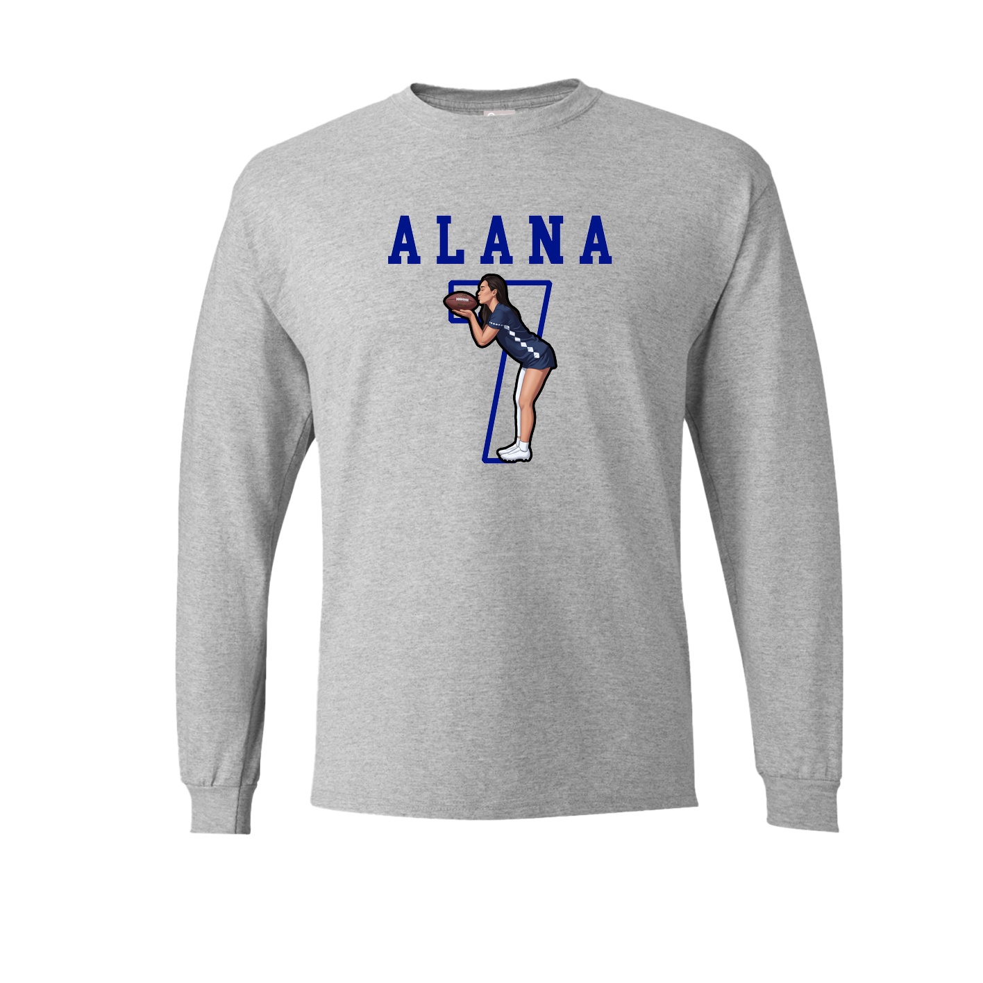 Long Sleeve Tee — Shirsey in Grey