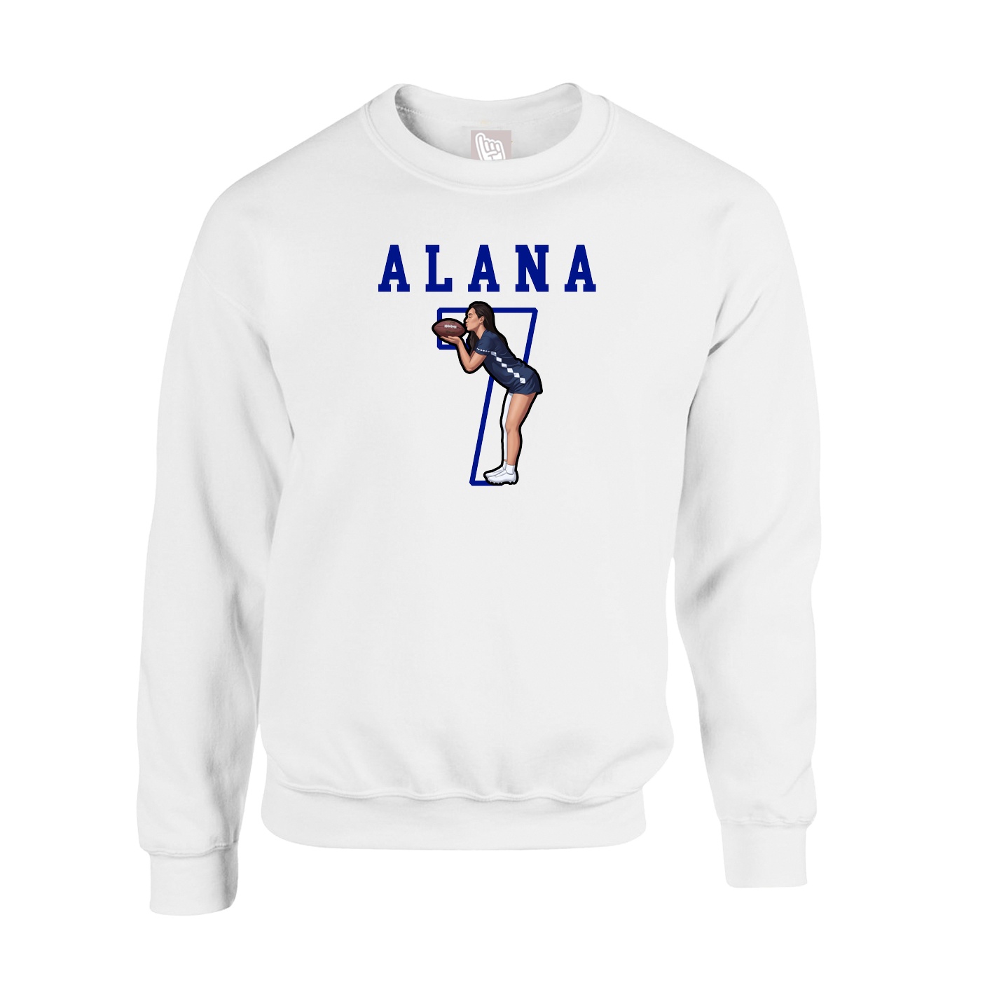 Fleece Crew — Shirsey in White