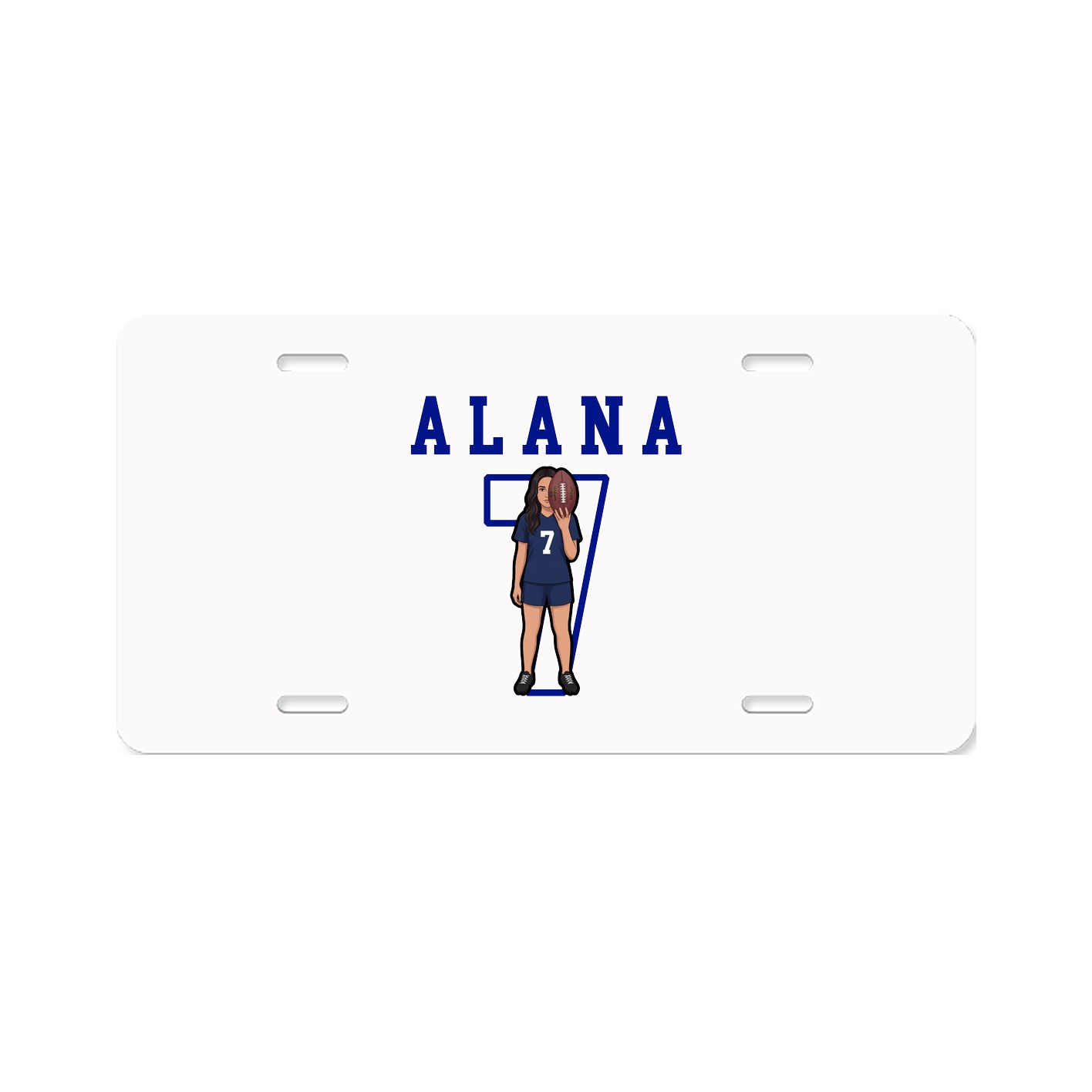 License Plate — Shirsey in Classic