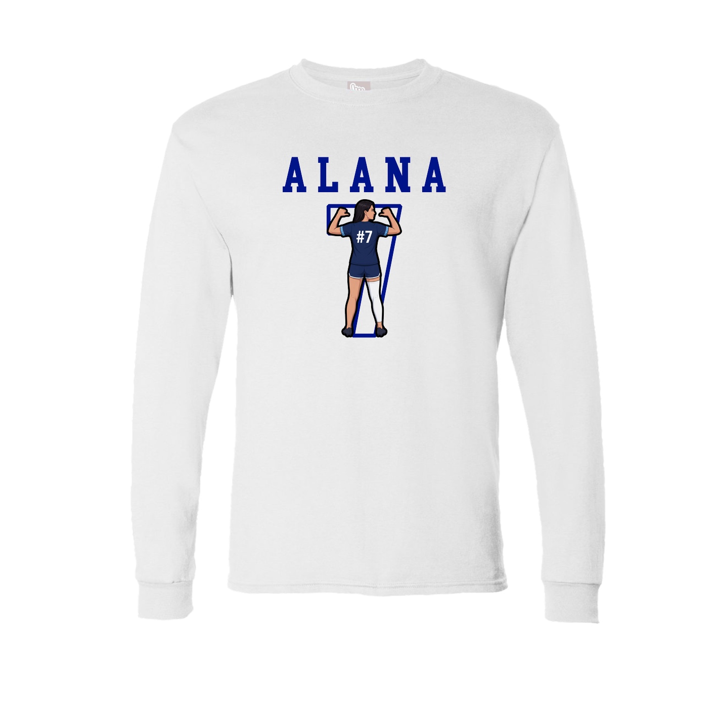 Long Sleeve Tee — Shirsey in White