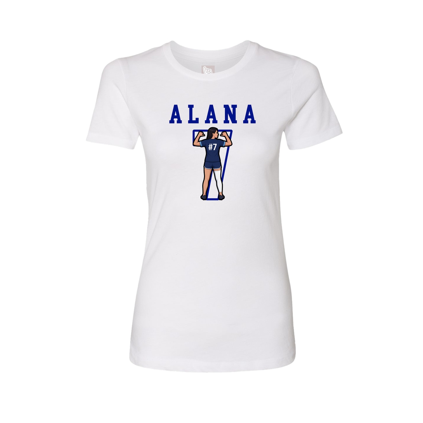 Fitted Women's Tee — Shirsey in White