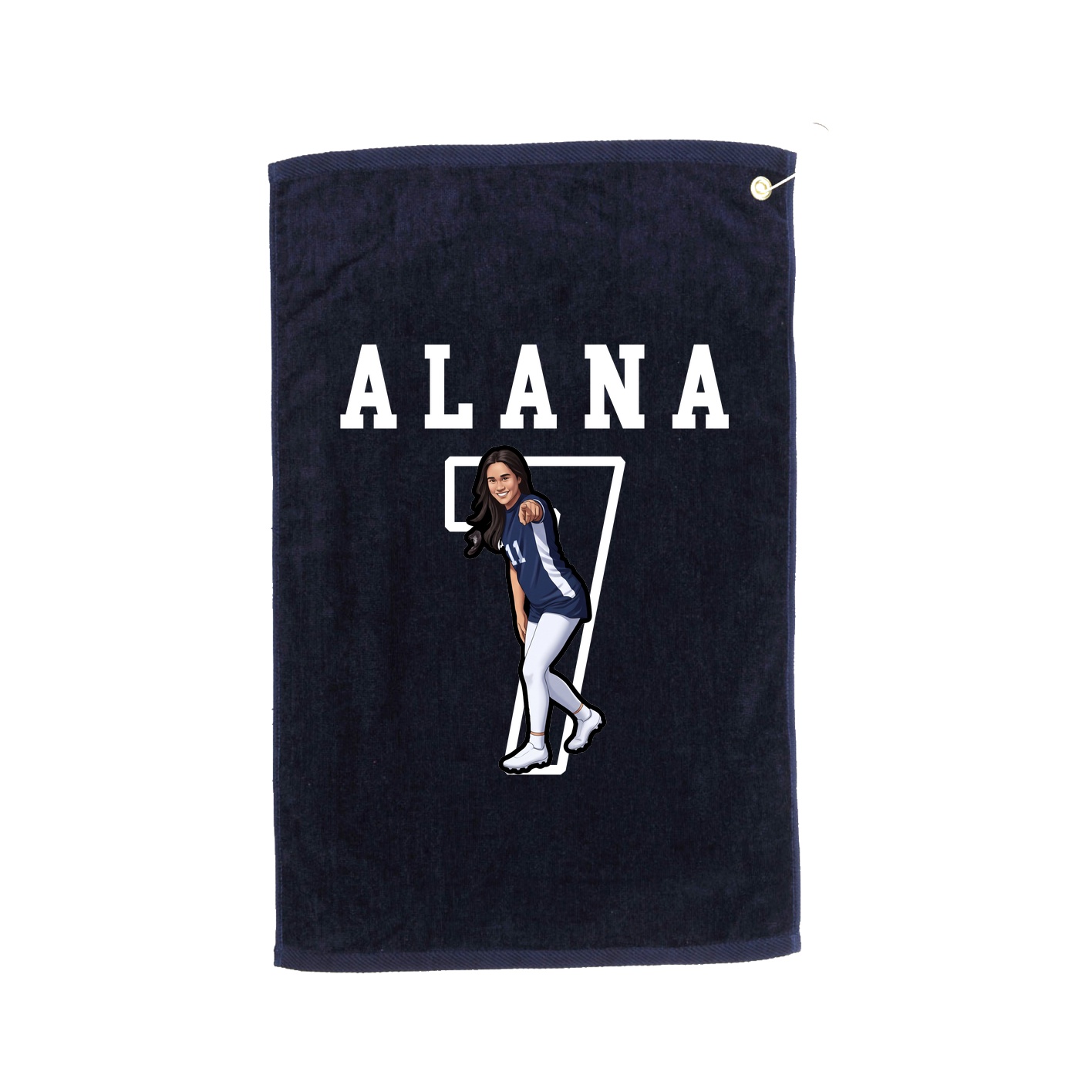 Golf Towel — Shirsey in Navy