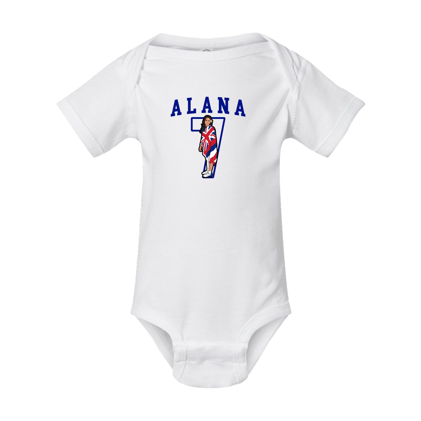Baby Onesie — Shirsey in White
