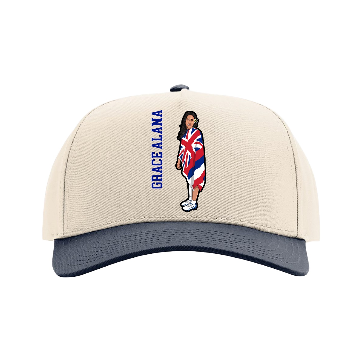 Full Fabric Five-Panel Champ Cap