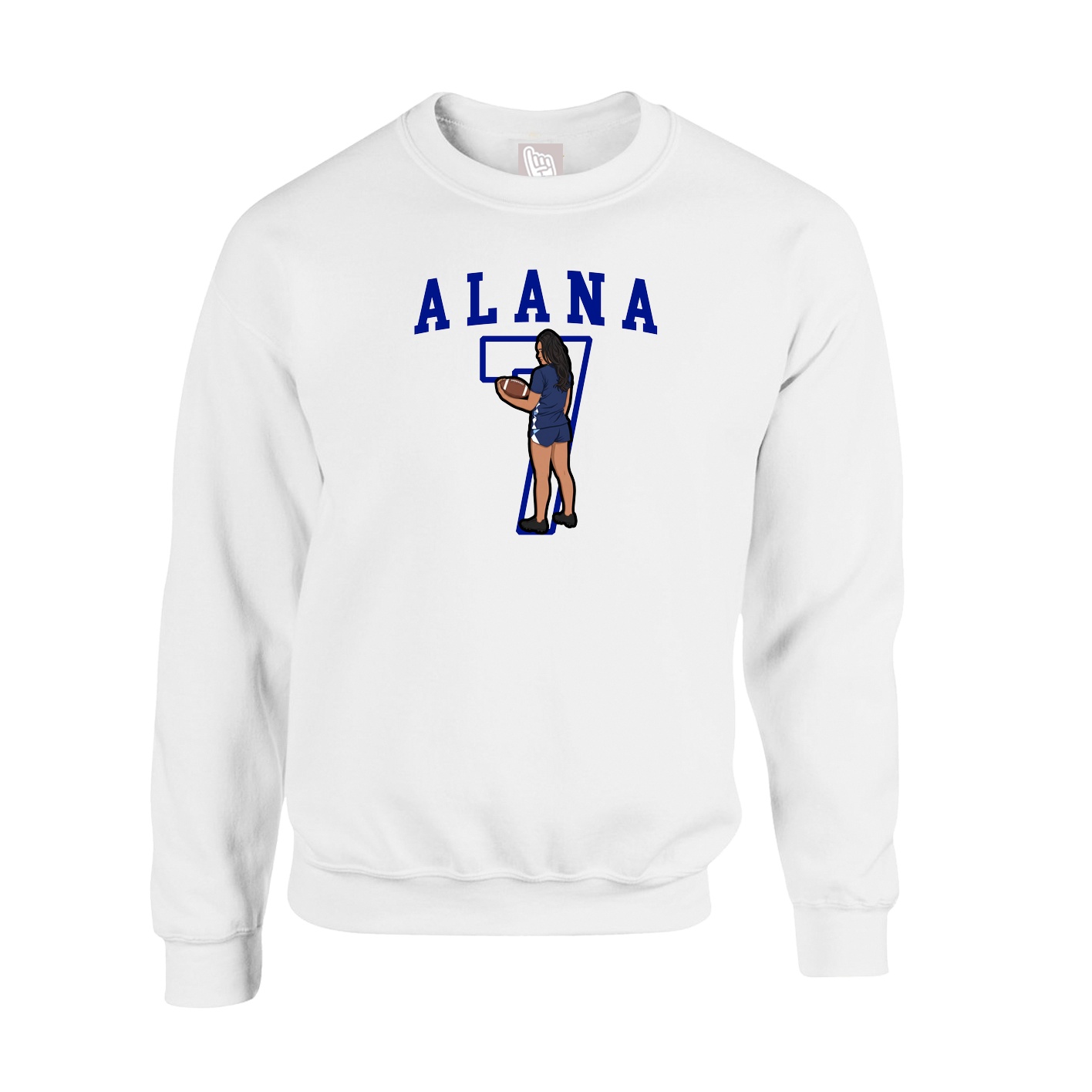 Fleece Crew — Shirsey in White