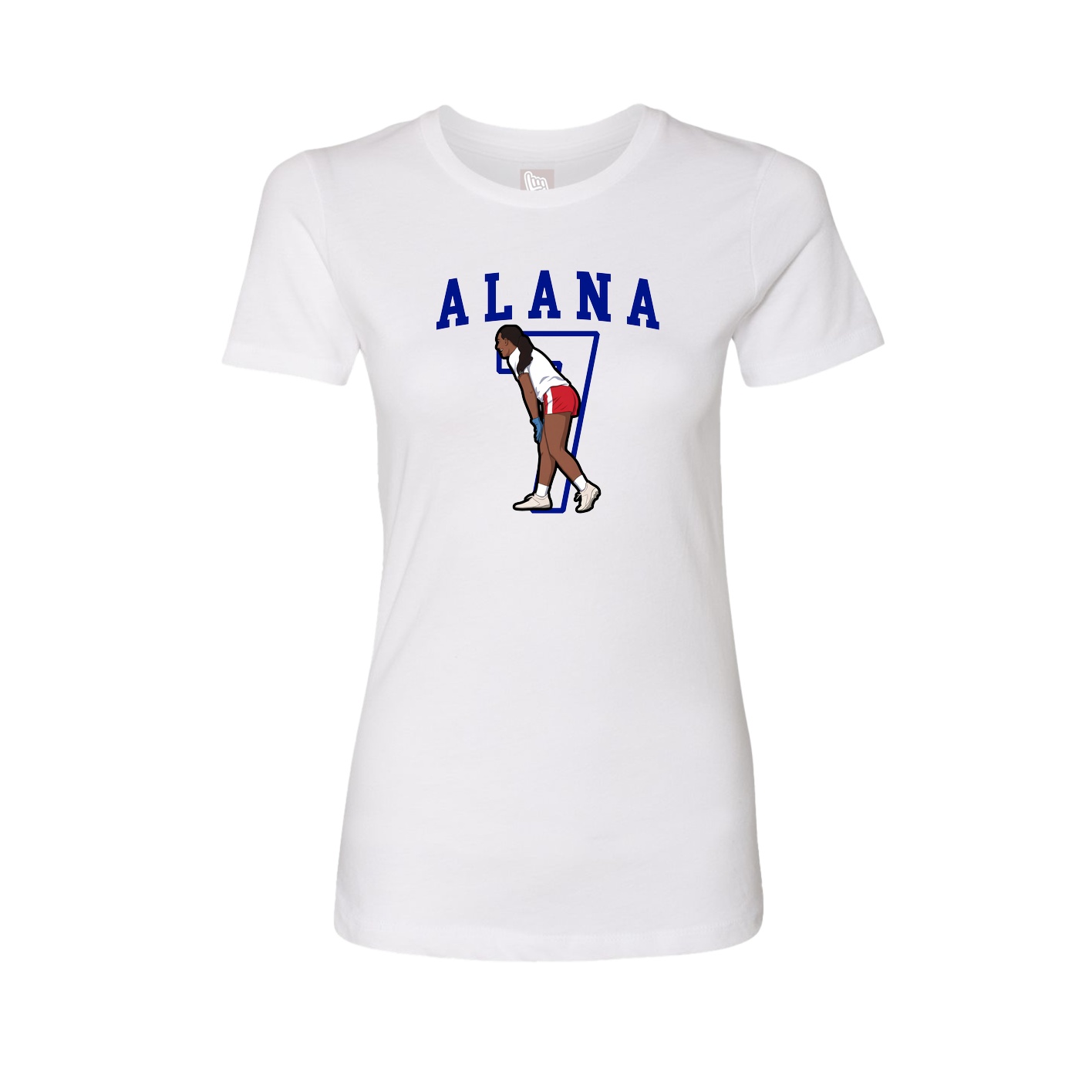 Fitted Women's Tee — Shirsey in White