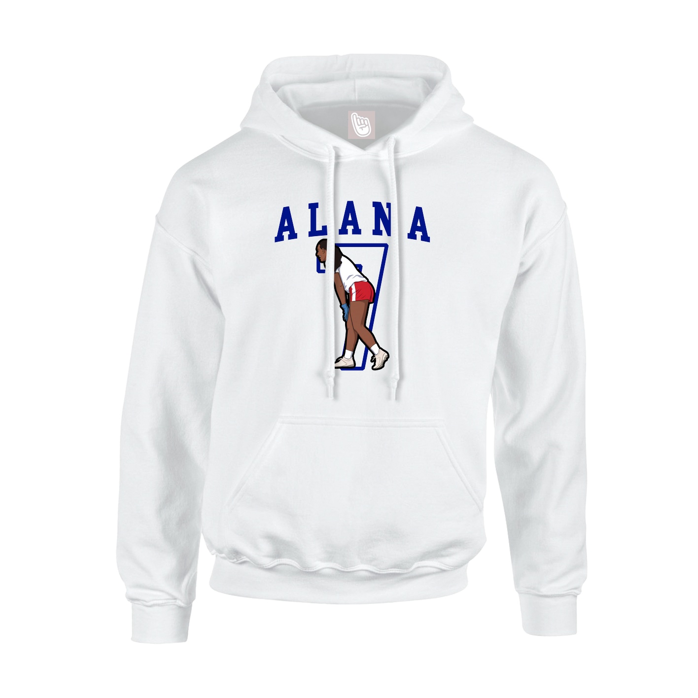 Hoodie — Shirsey in White