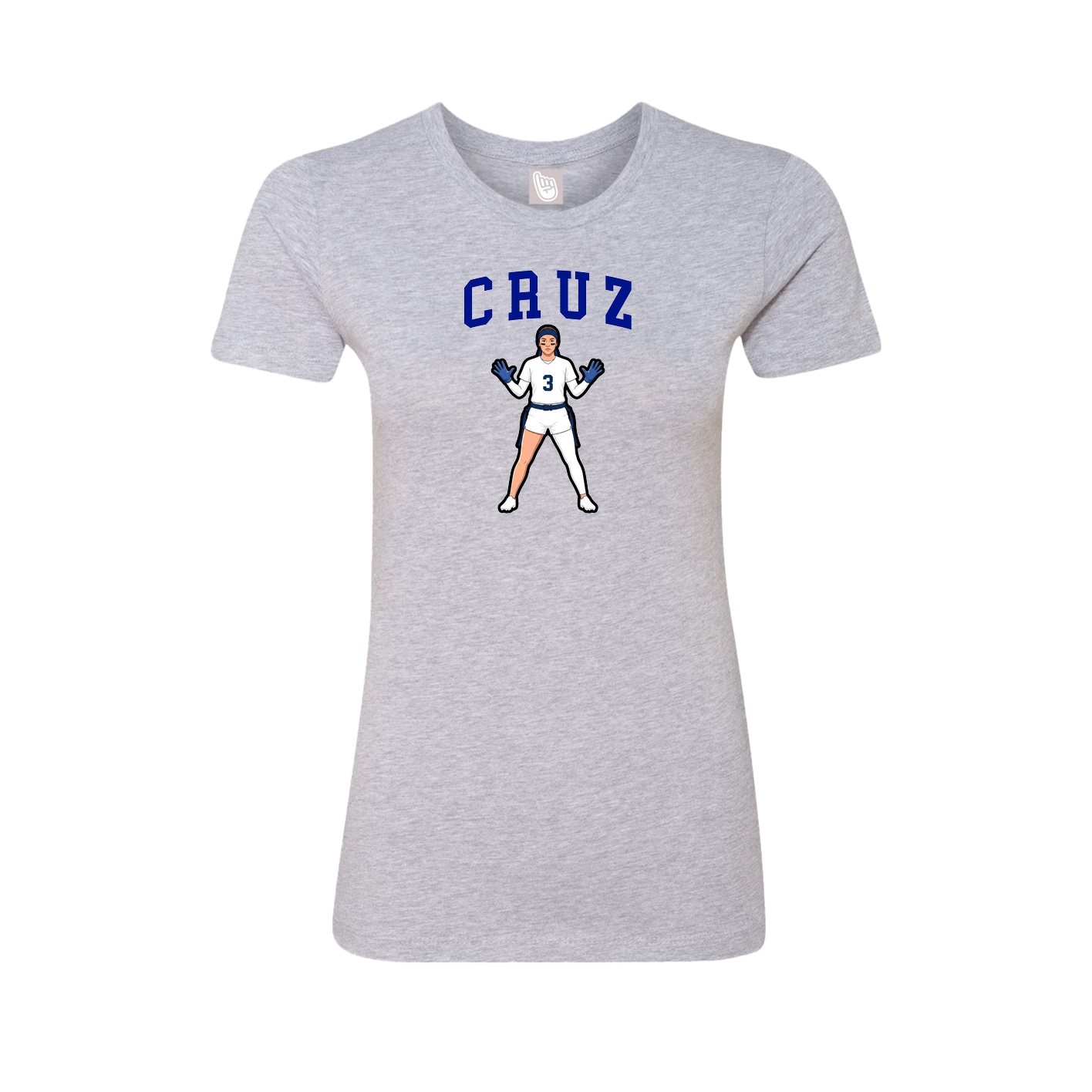 Womens Tee — Shirsey in Grey