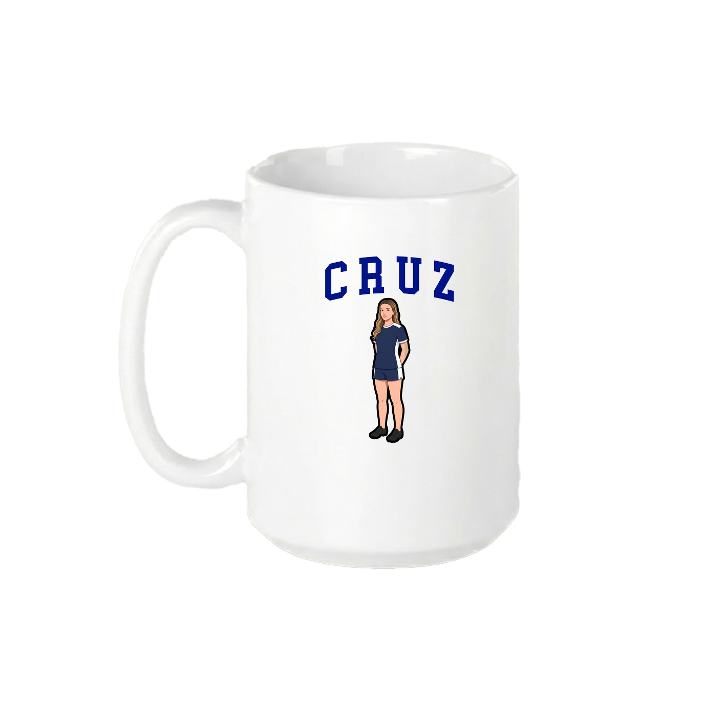 15oz Coffee Mug — Shirsey in White