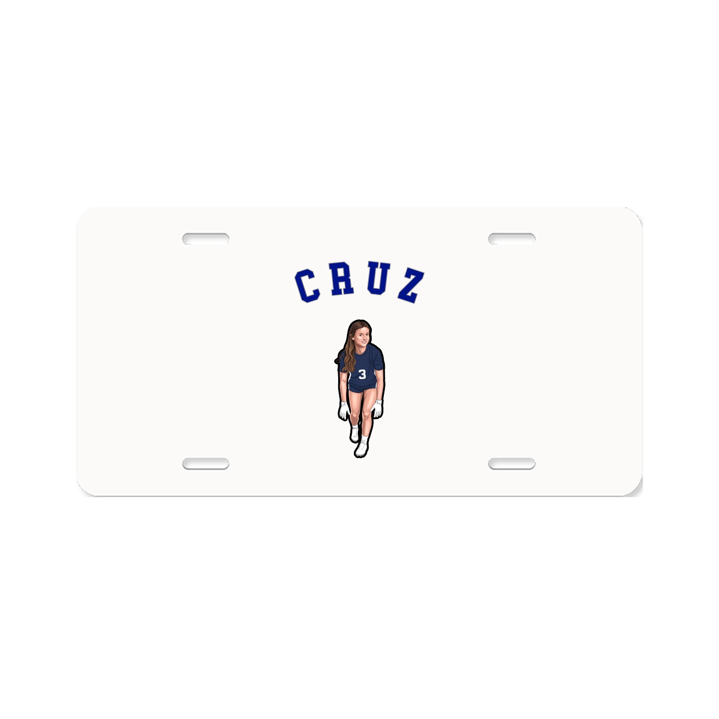 License Plate — Shirsey Arch in Classic