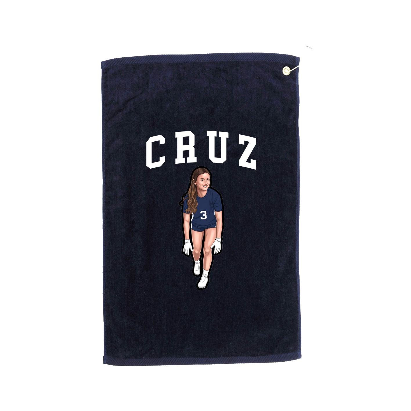 Golf Towel — Shirsey in Navy