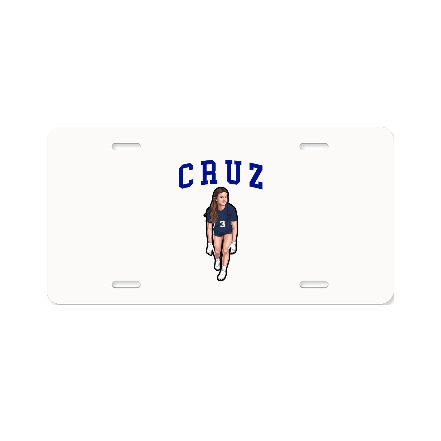 License Plate — Shirsey in Classic