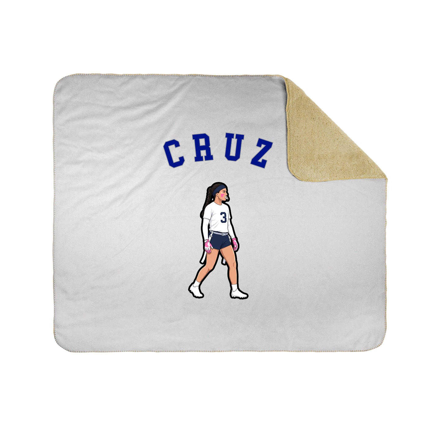 Throw Blanket — Shirsey Arch in White