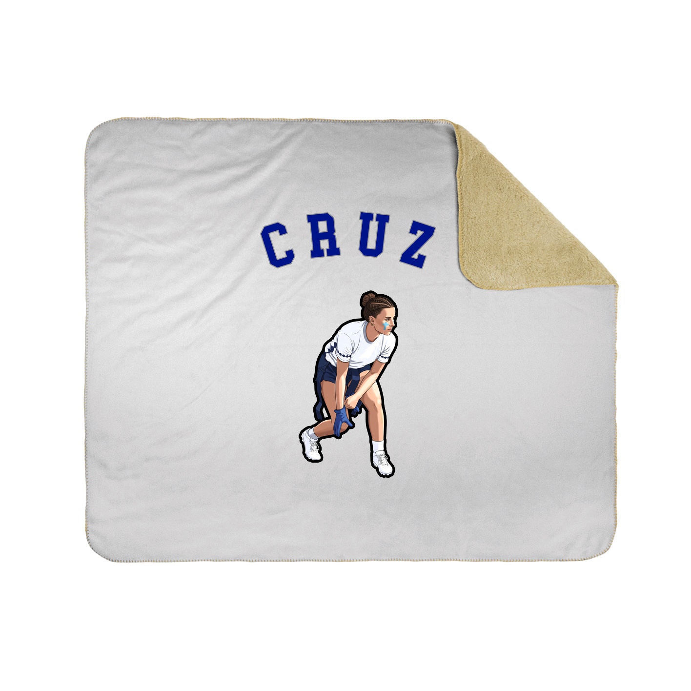 Throw Blanket — Shirsey Arch in White