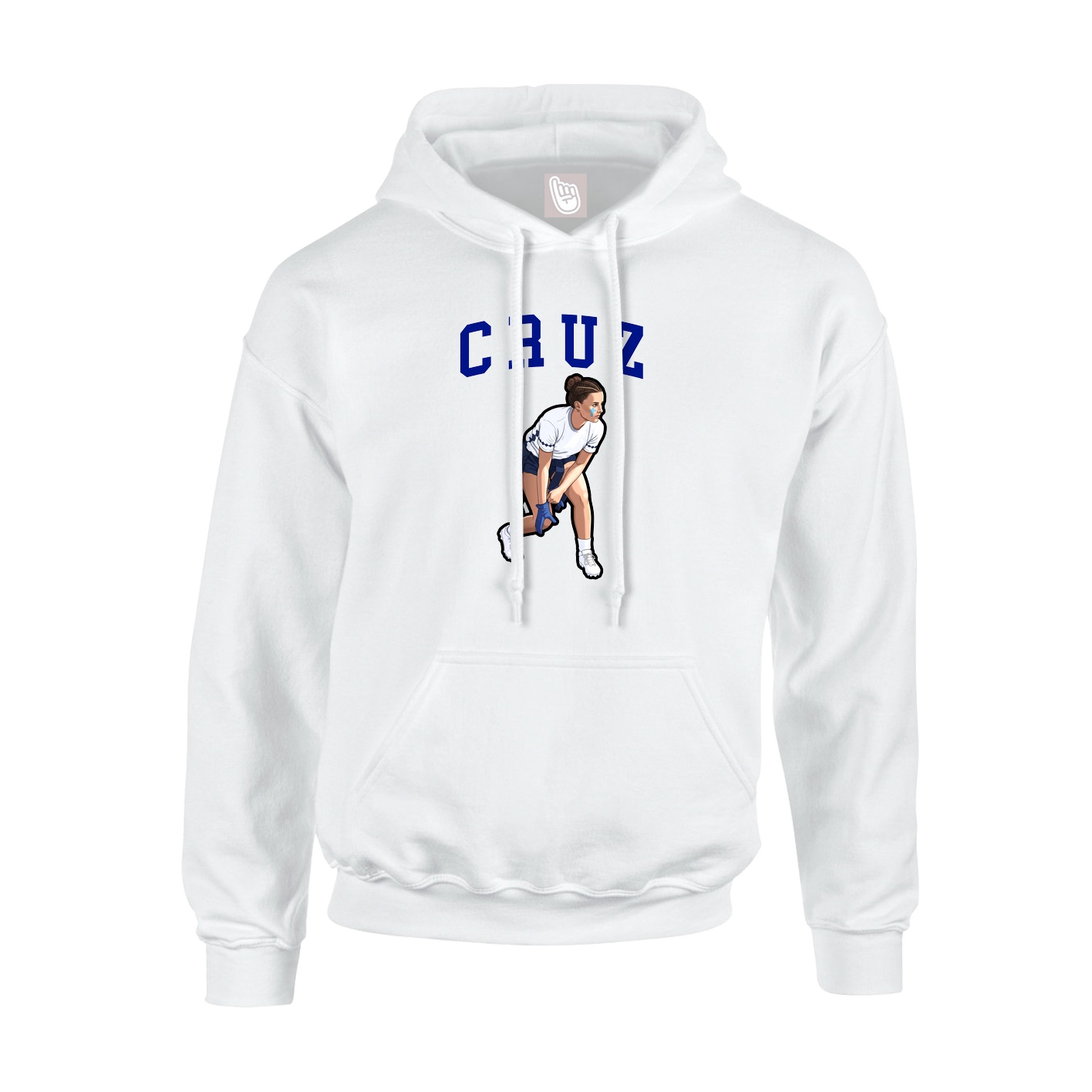 Hoodie — Shirsey in White