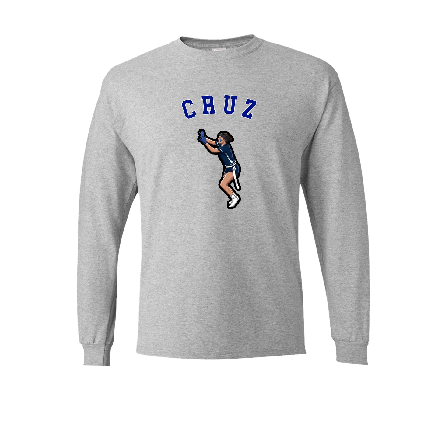 Long Sleeve Tee — Shirsey Arch in Grey