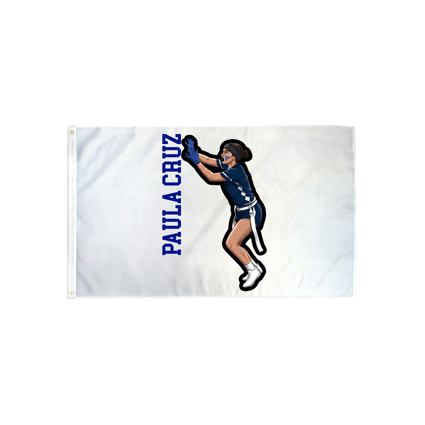 3x5 Flag — Name Vertical in Classic