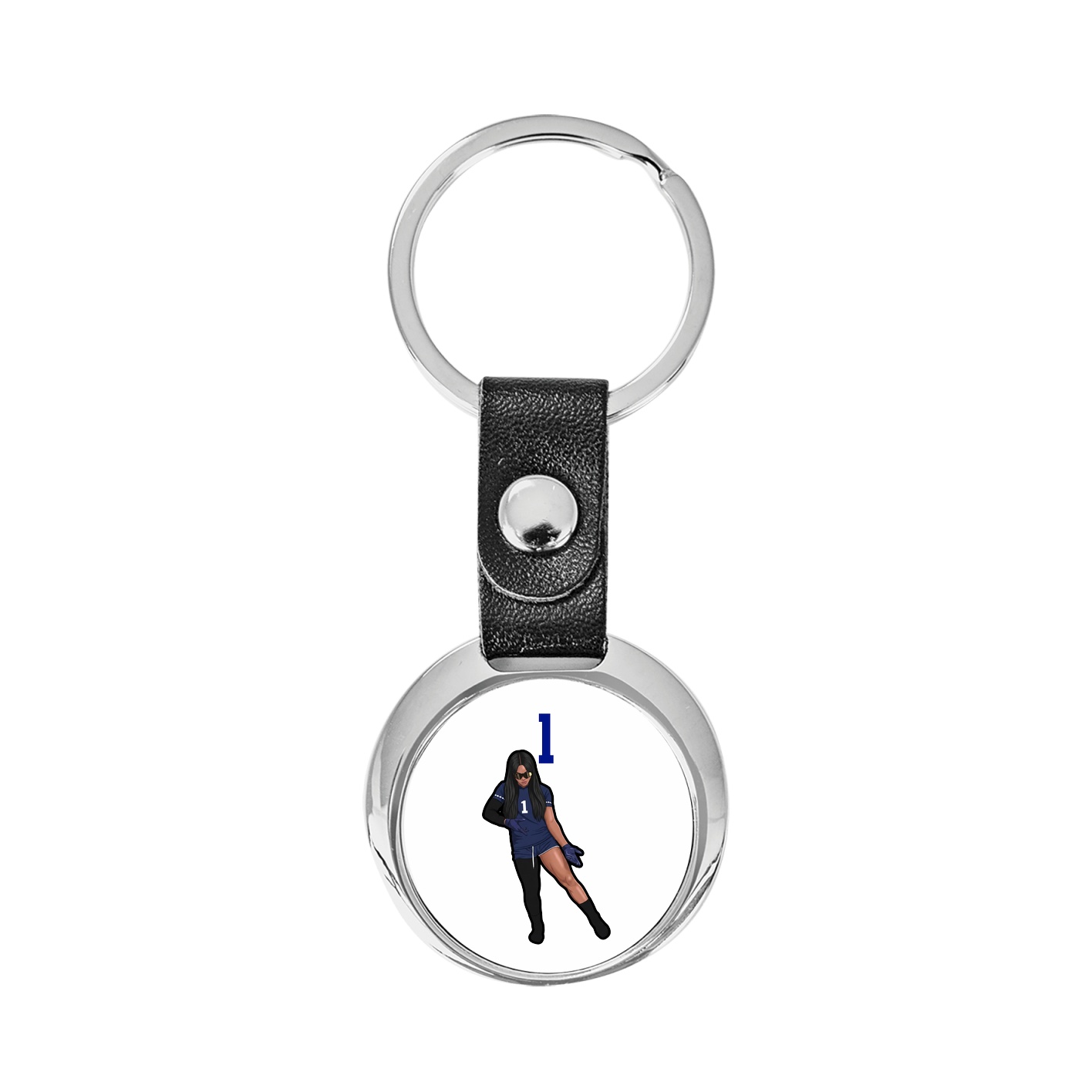 Key Chain — Number Top in Classic