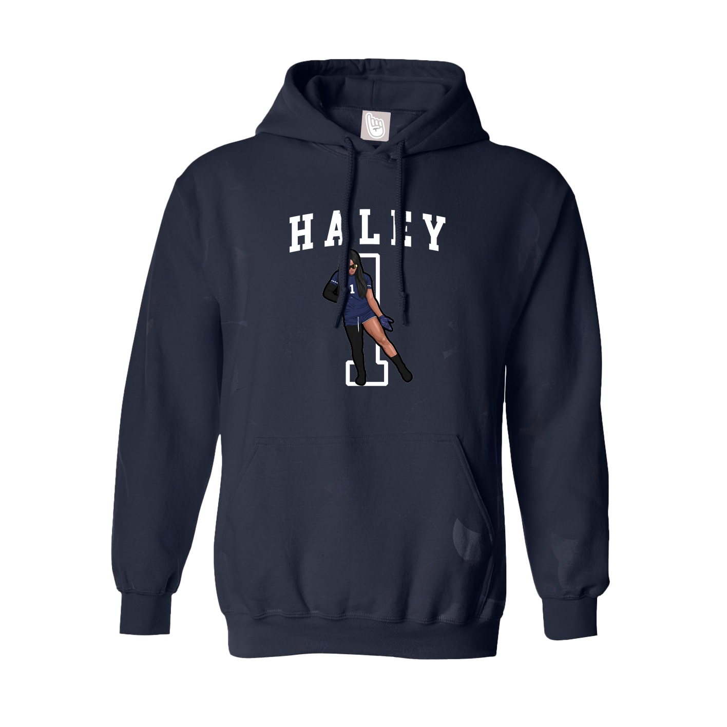 Youth Hoodie — Shirsey in Navy