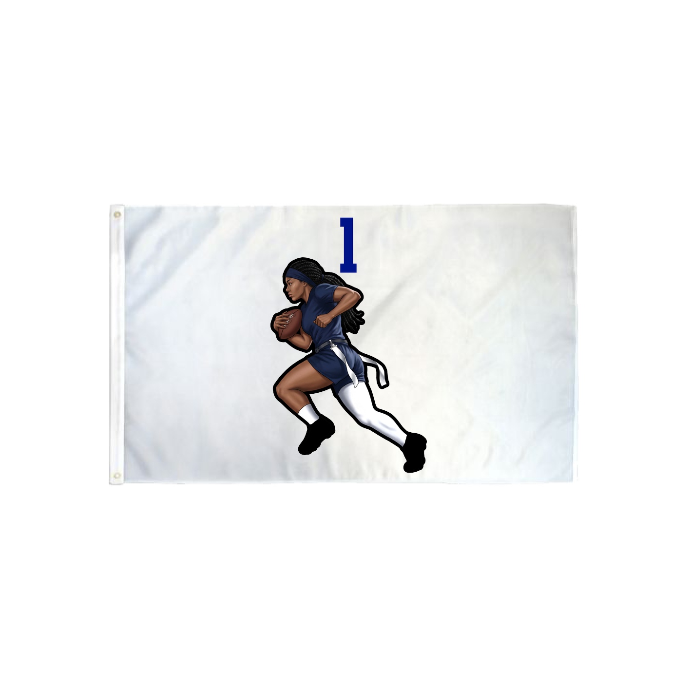 3x5 Flag — Number Top in Classic