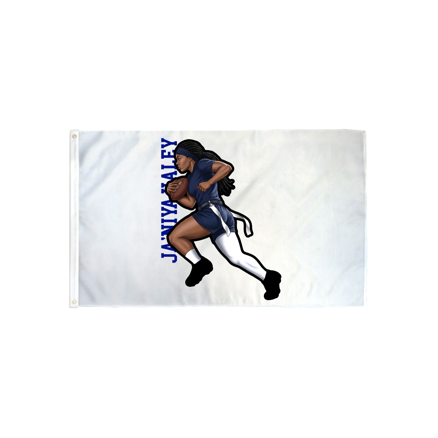 3x5 Flag — Name Vertical in Classic