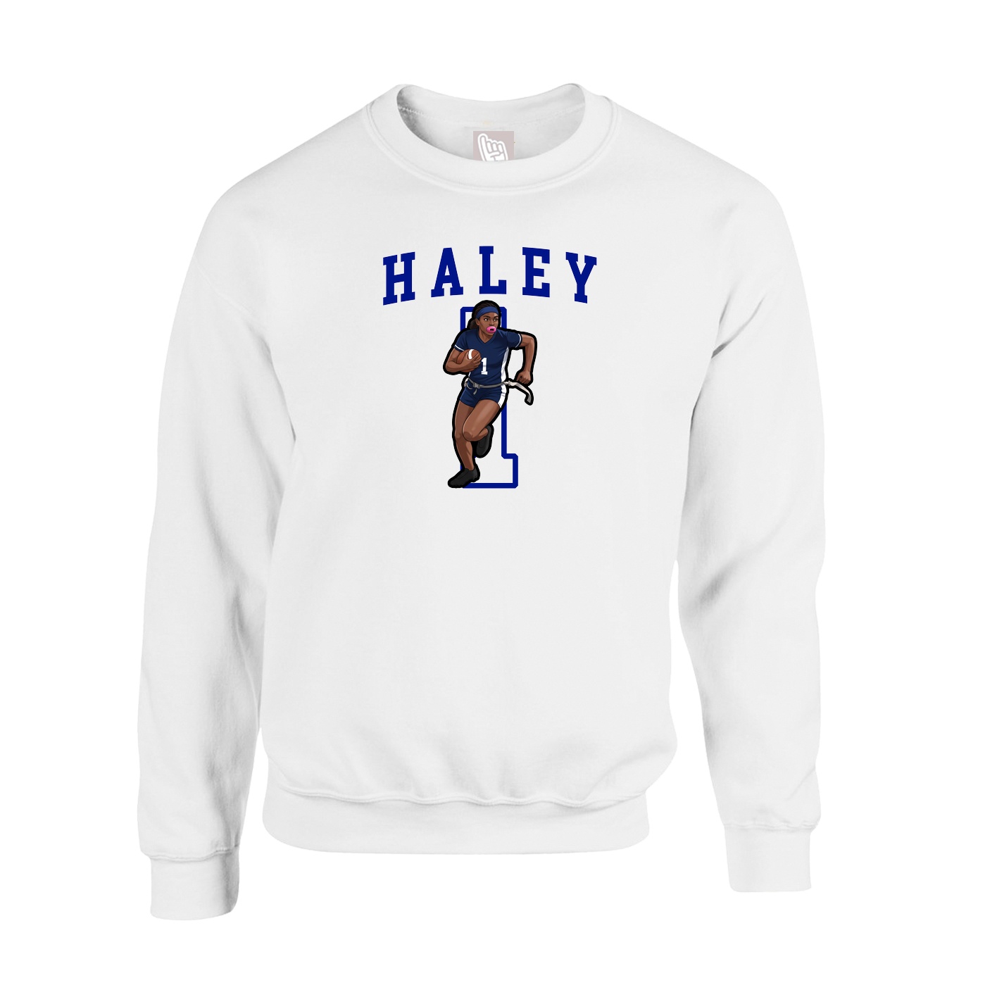 Fleece Crew — Shirsey in White