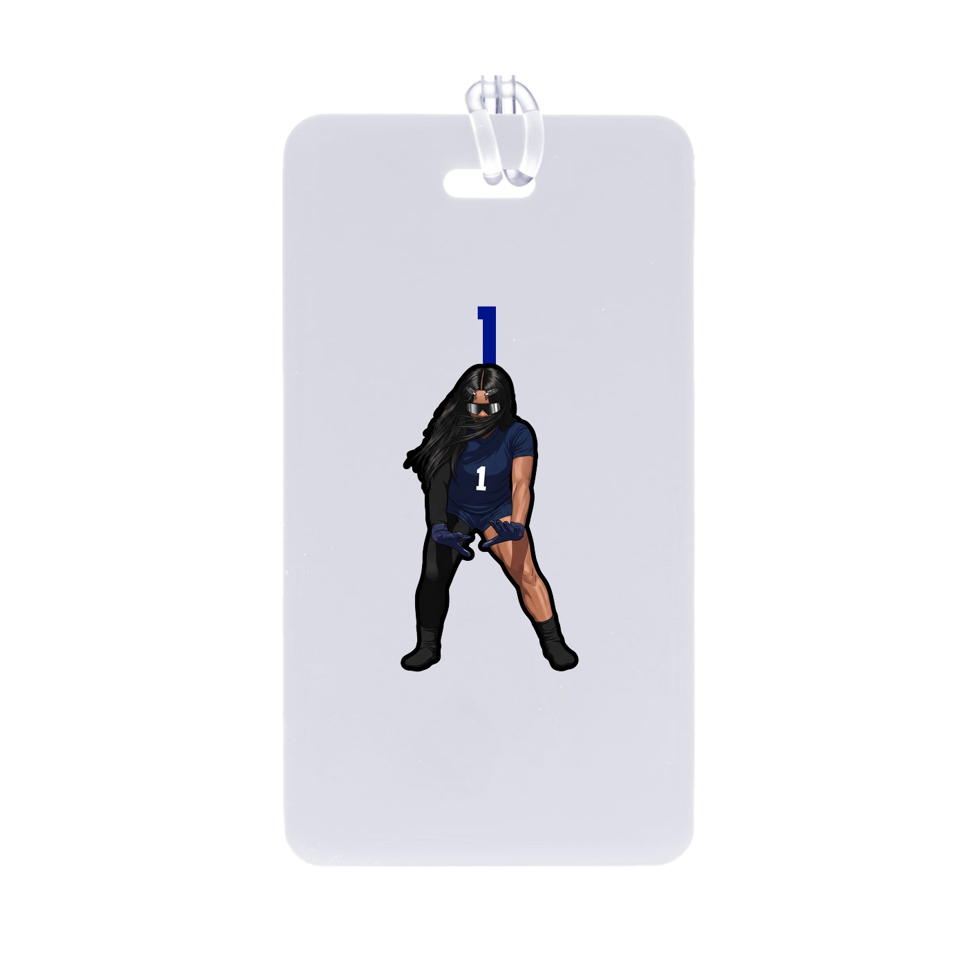 Bag Tag — Number Top in Classic