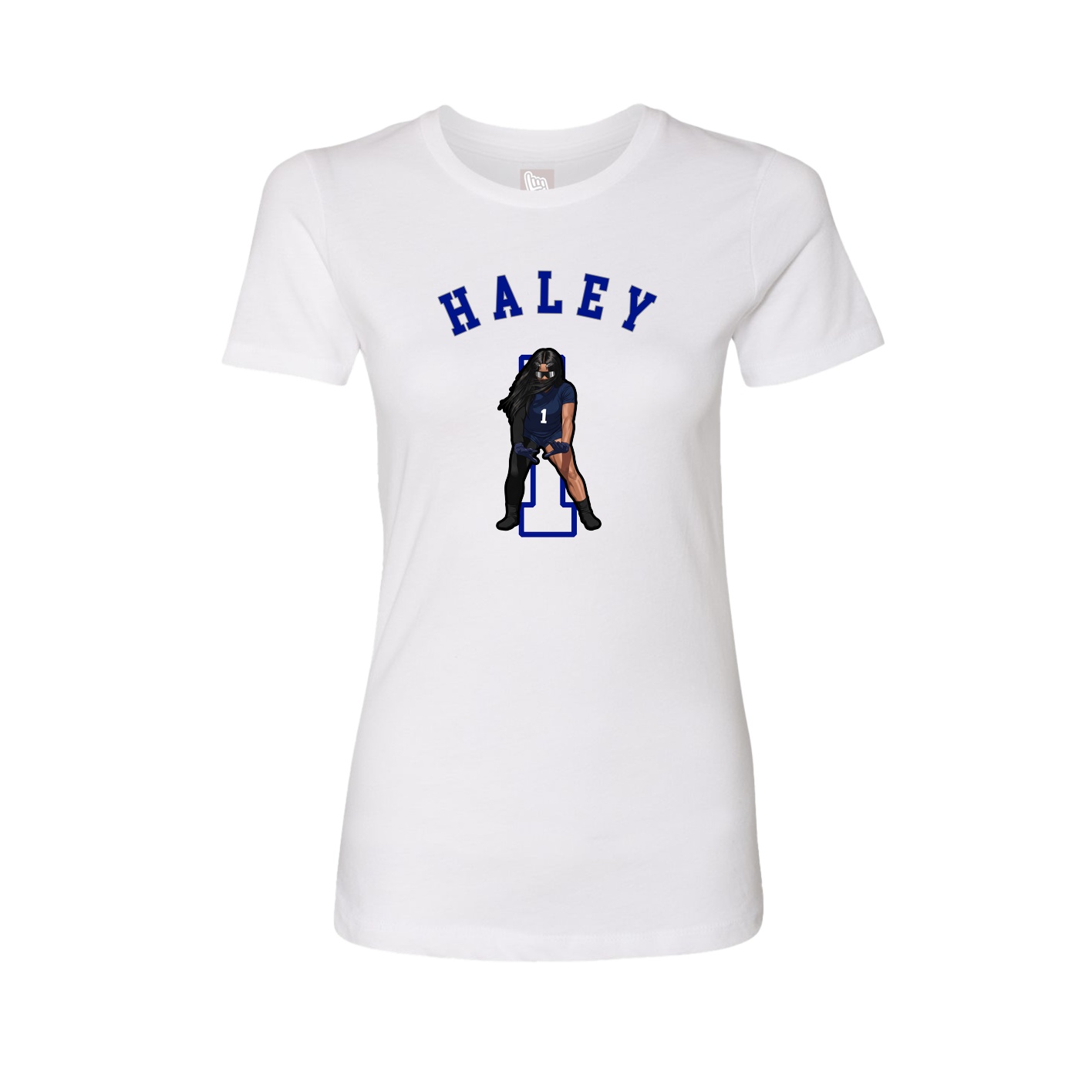 Womens Tee — Shirsey Arch in White