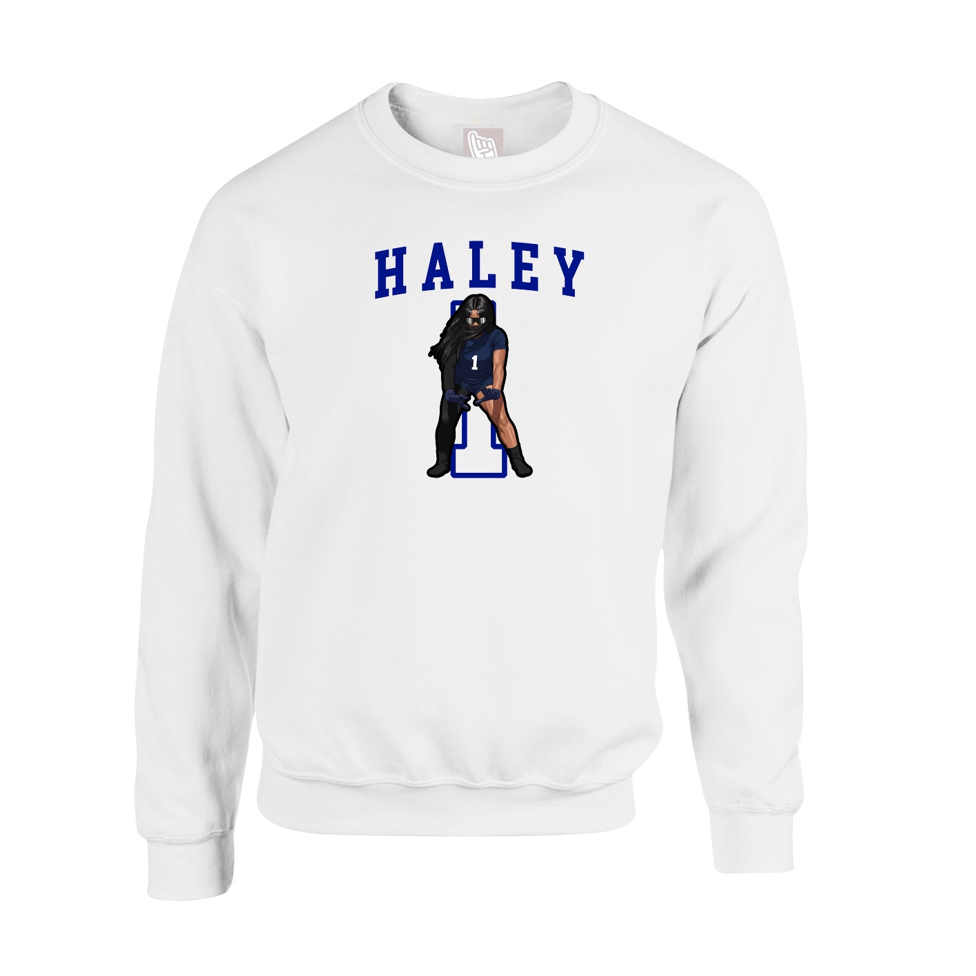Fleece Crew — Shirsey in White