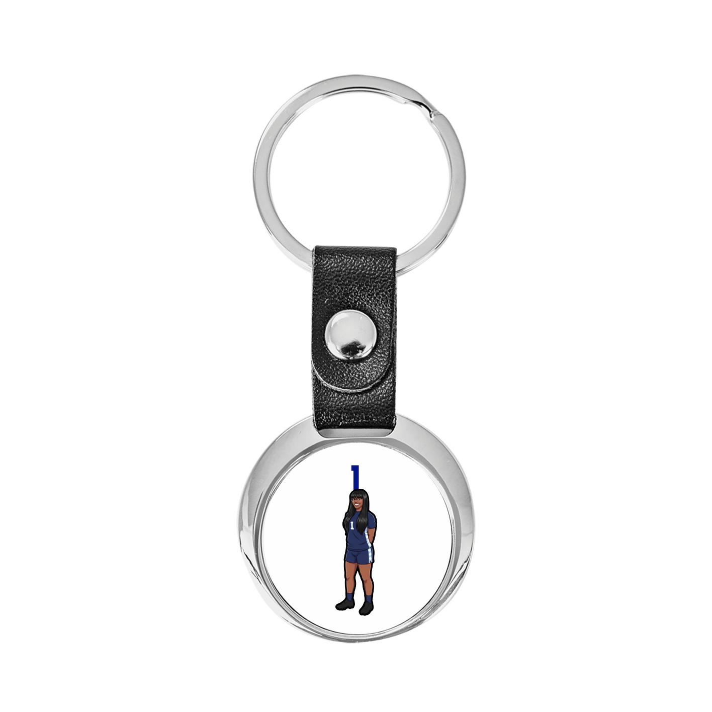 Key Chain — Number Top in Classic