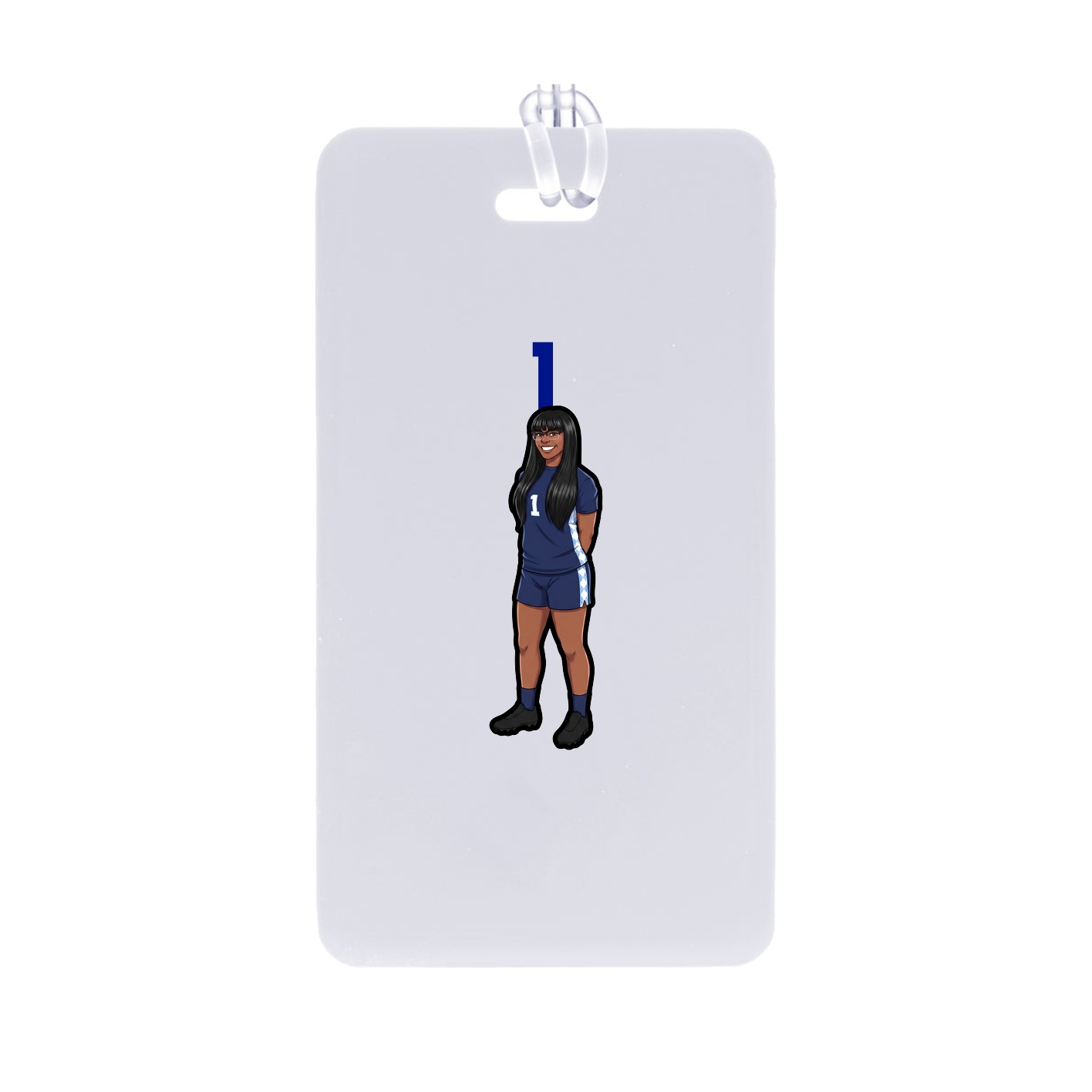 Bag Tag — Number Top in Classic