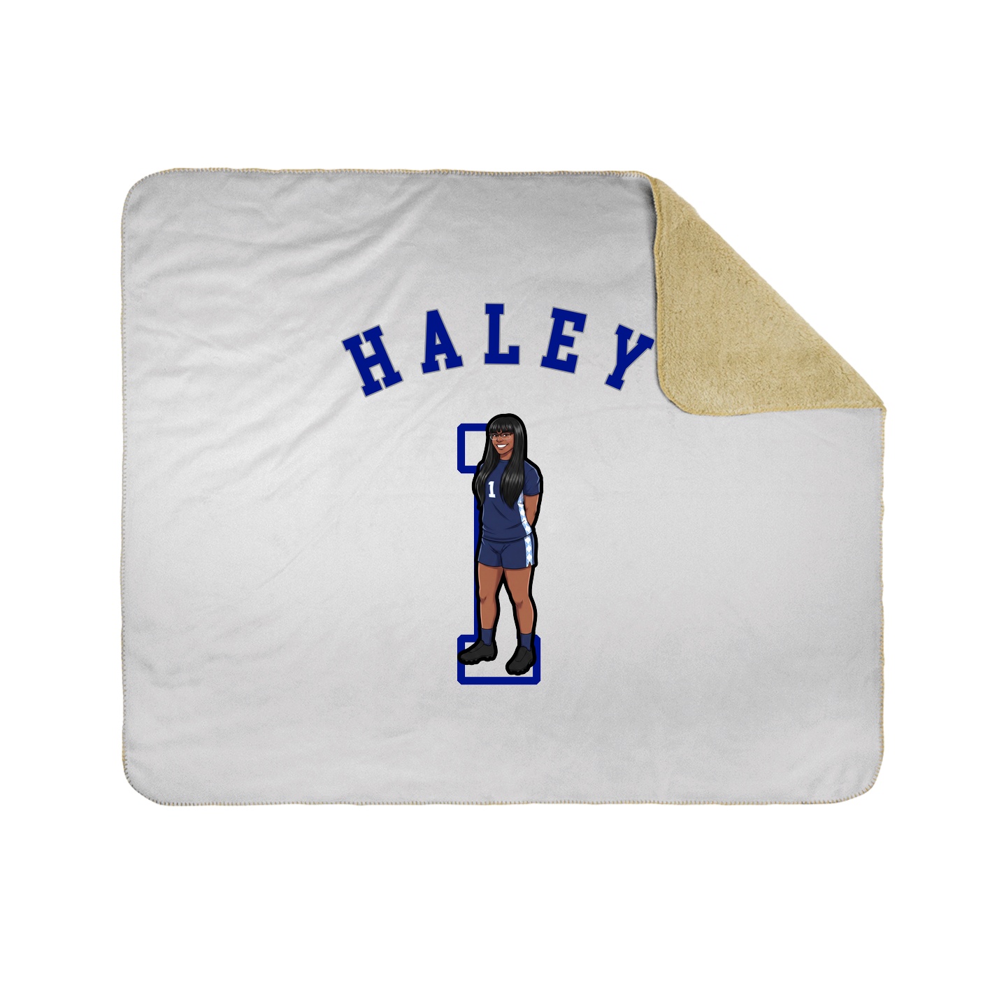 Throw Blanket — Shirsey Arch in White
