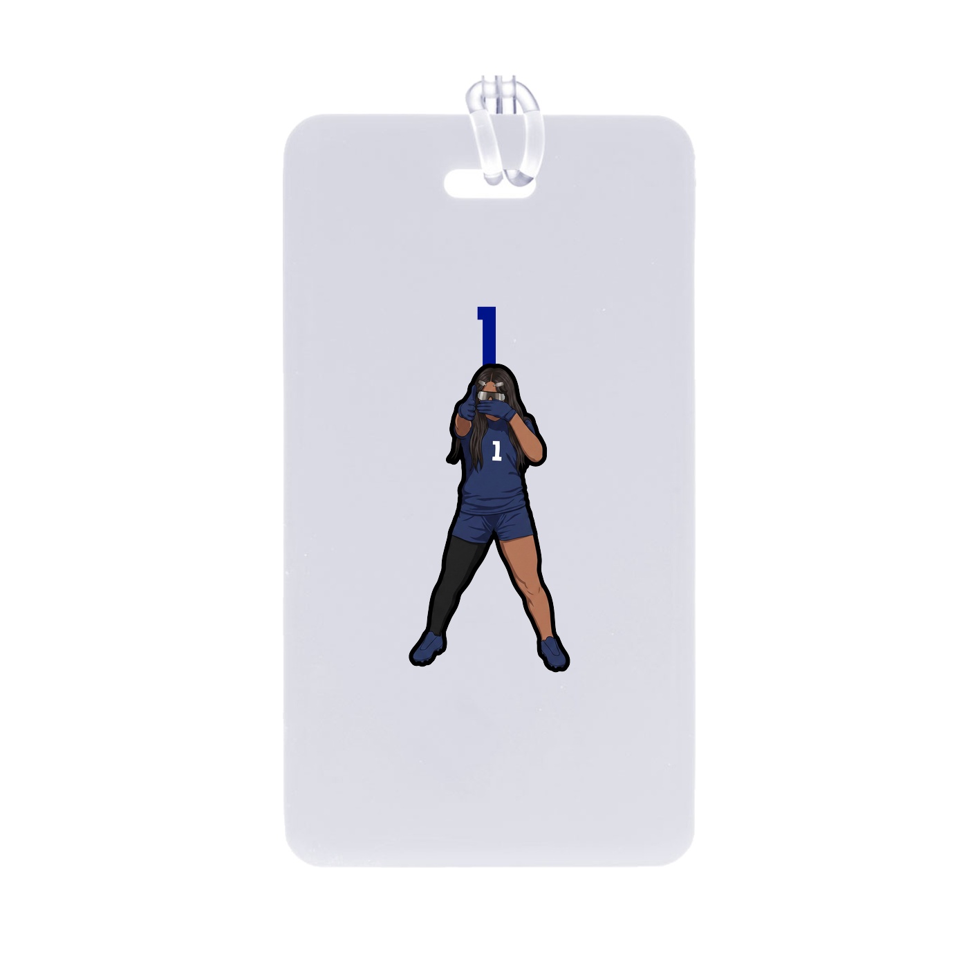 Bag Tag — Number Top in Classic