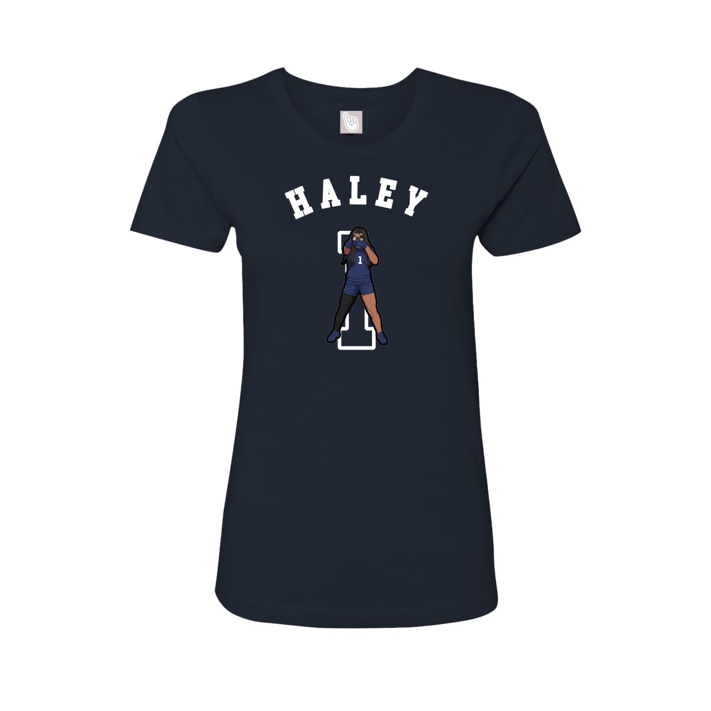 Womens Tee — Shirsey Arch in Navy