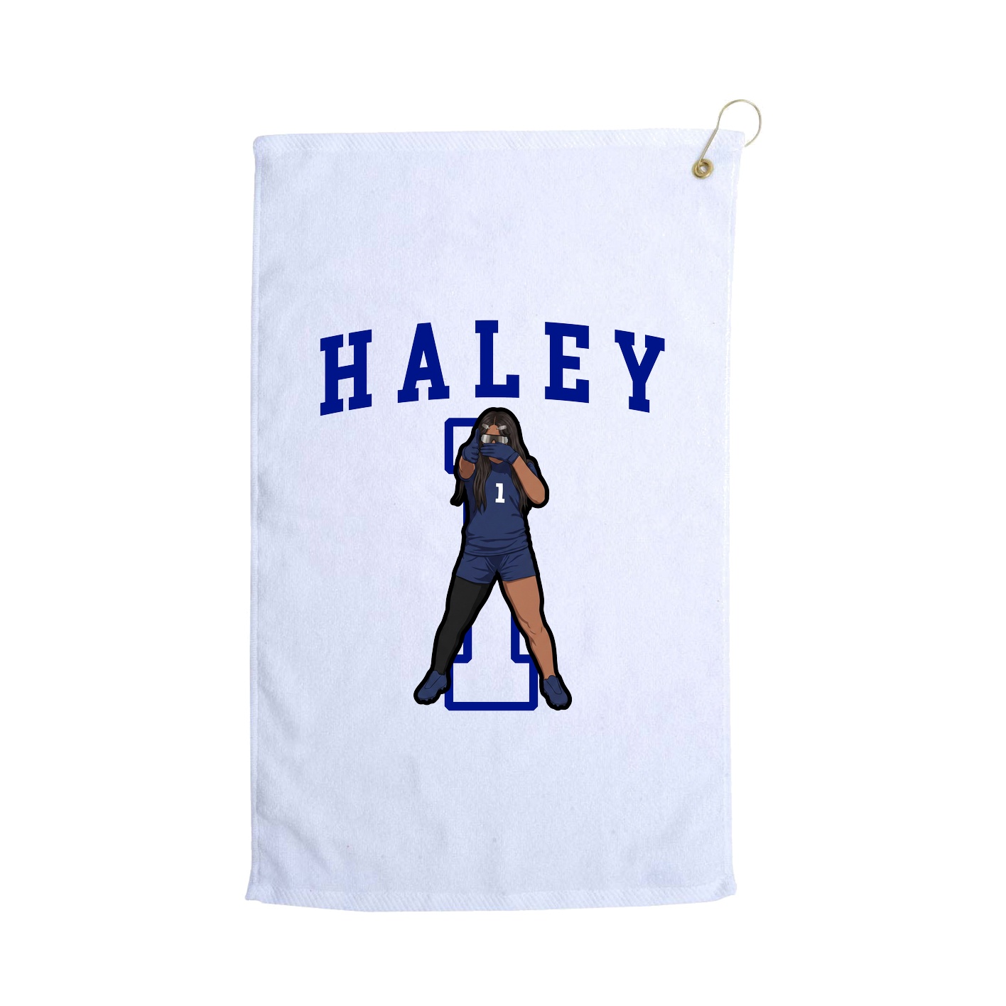 Golf Towel — Shirsey in White