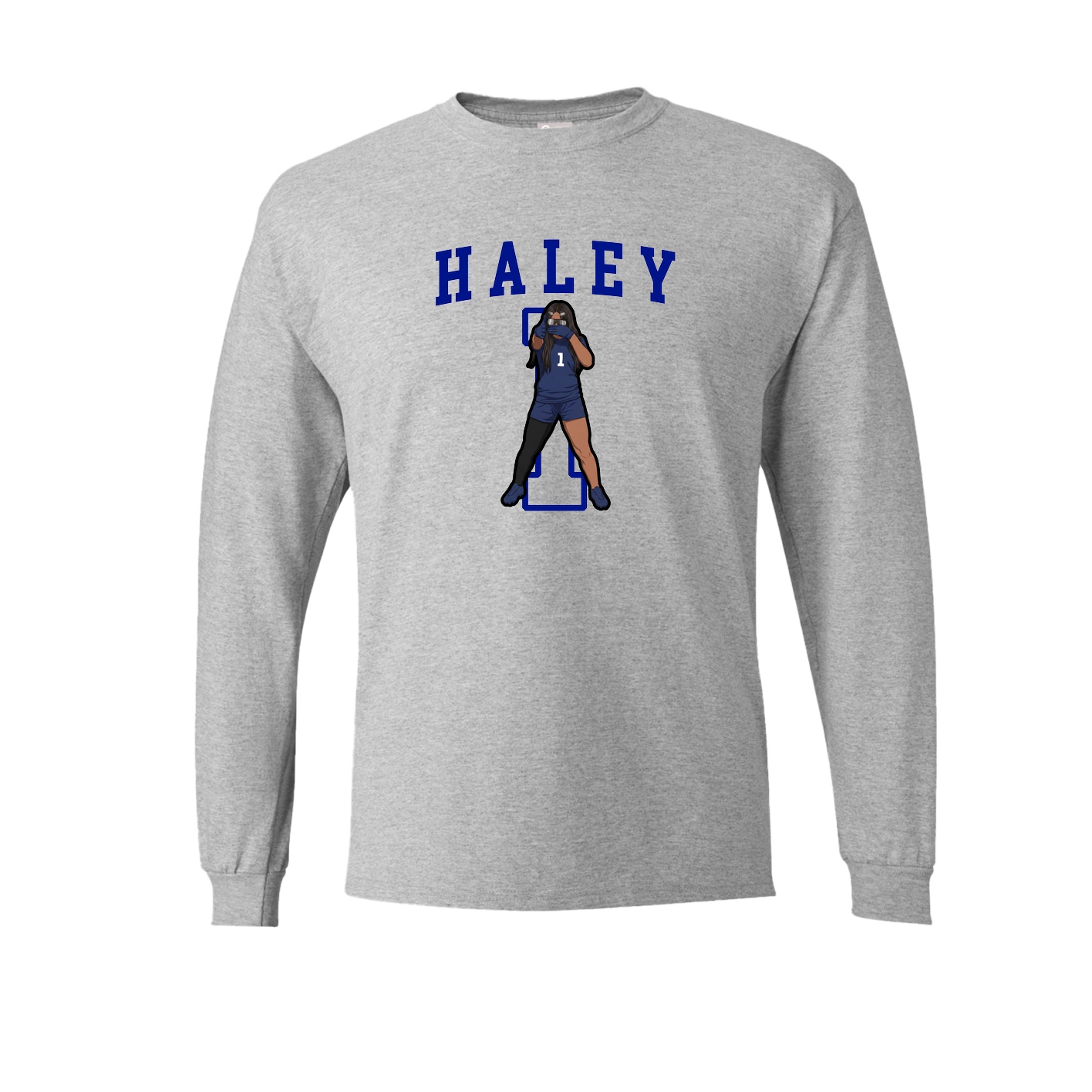 Long Sleeve Tee — Shirsey in Grey